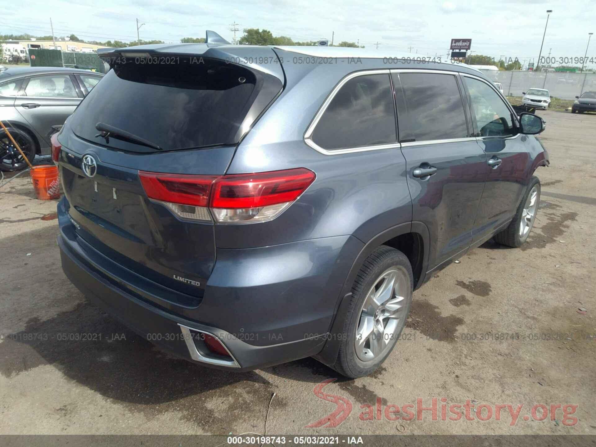 5TDYZRFHXHS218627 2017 TOYOTA HIGHLANDER