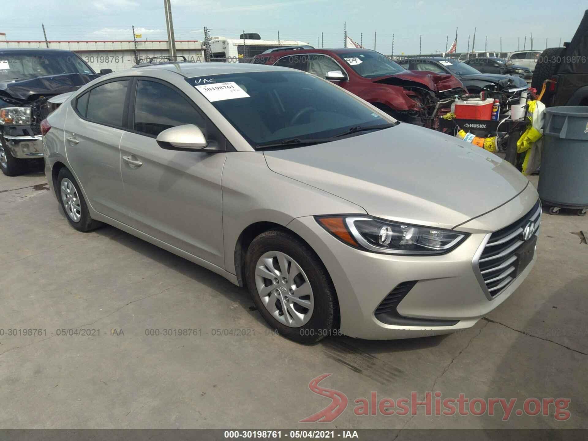 5NPD74LF7HH123233 2017 HYUNDAI ELANTRA