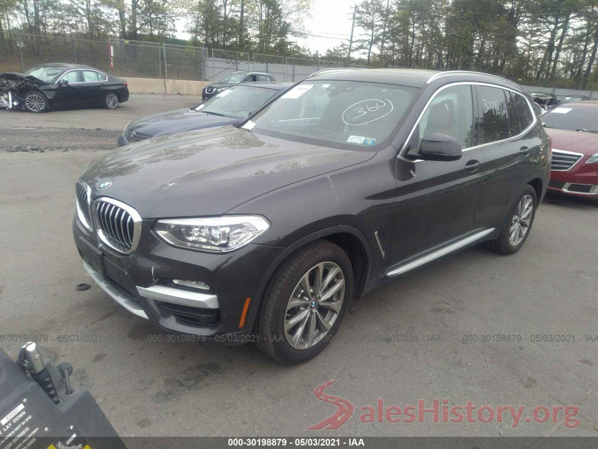 5UXTR9C53KLD96944 2019 BMW X3