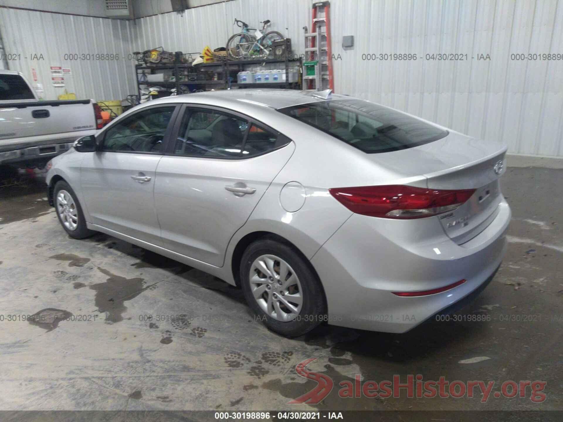 5NPD74LF8HH166589 2017 HYUNDAI ELANTRA