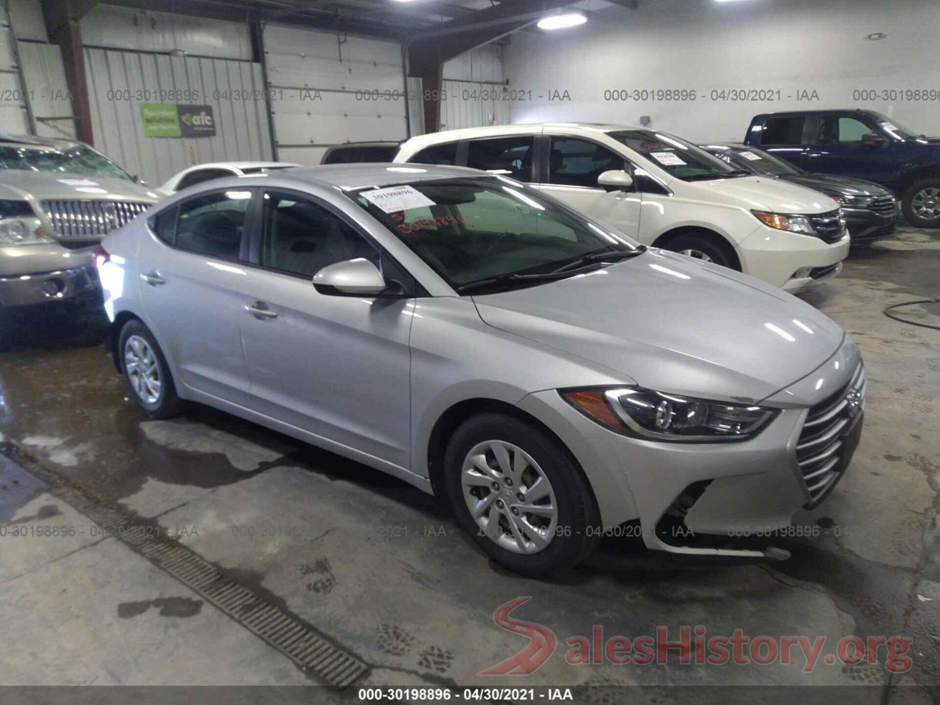 5NPD74LF8HH166589 2017 HYUNDAI ELANTRA