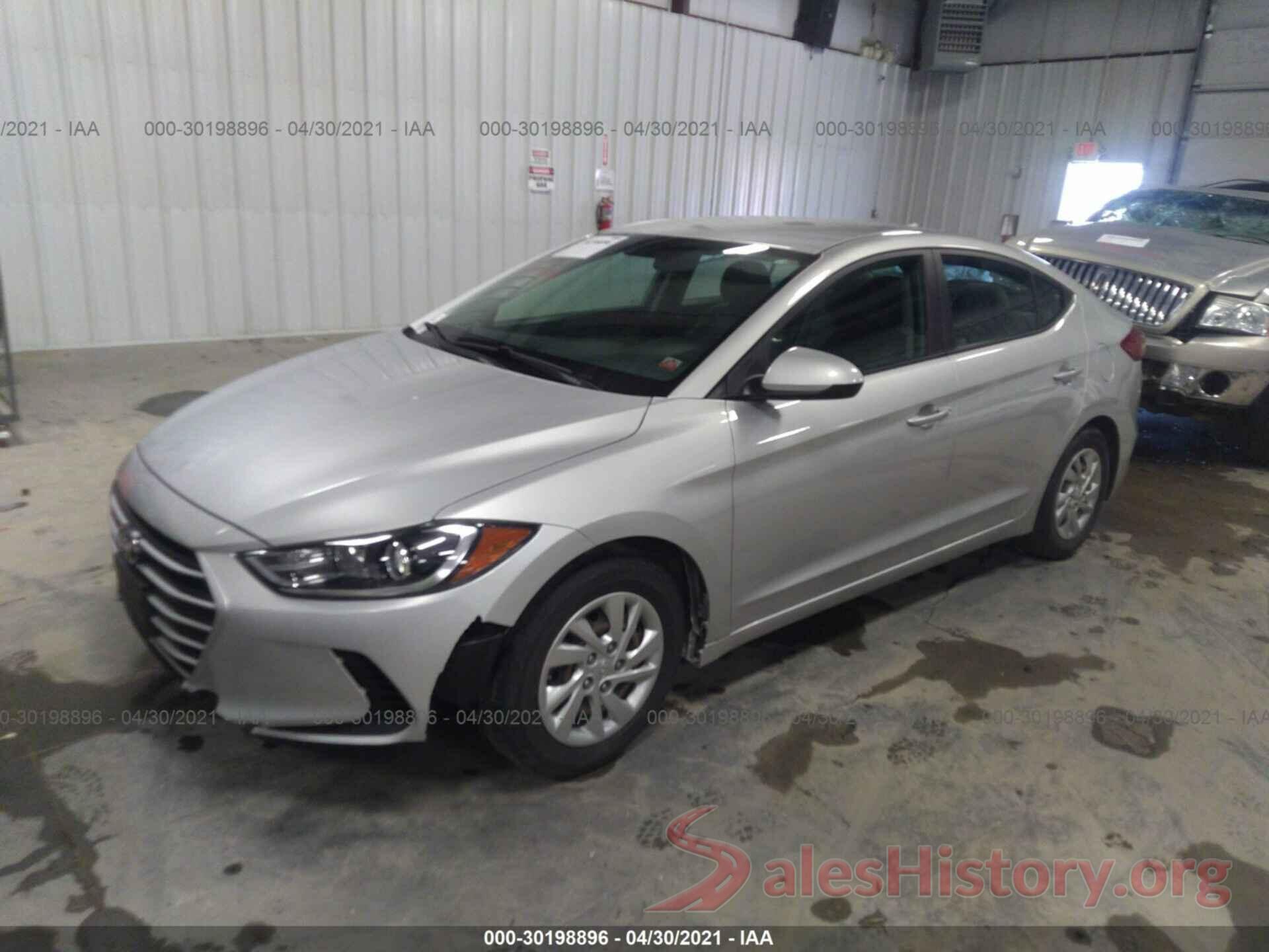 5NPD74LF8HH166589 2017 HYUNDAI ELANTRA