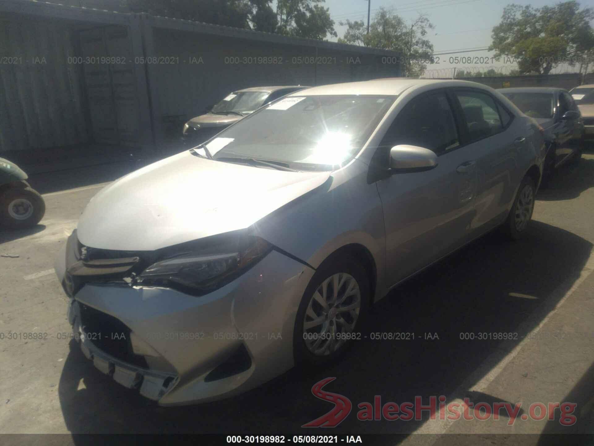 5YFBURHE4HP668421 2017 TOYOTA COROLLA