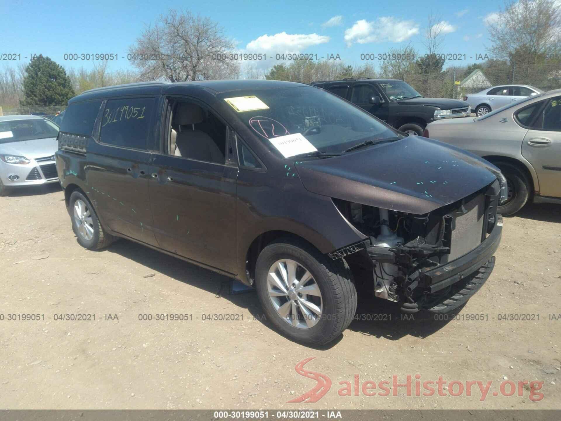 KNDMB5C16G6088394 2016 KIA SEDONA