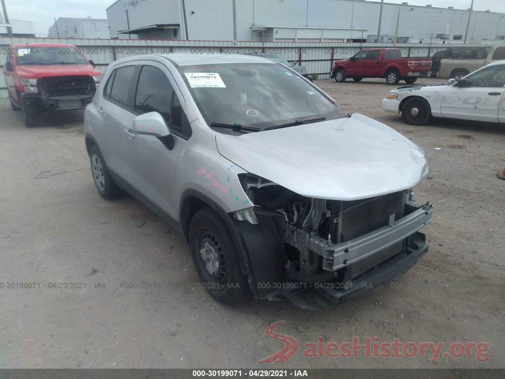 3GNCJKSB6JL166636 2018 CHEVROLET TRAX