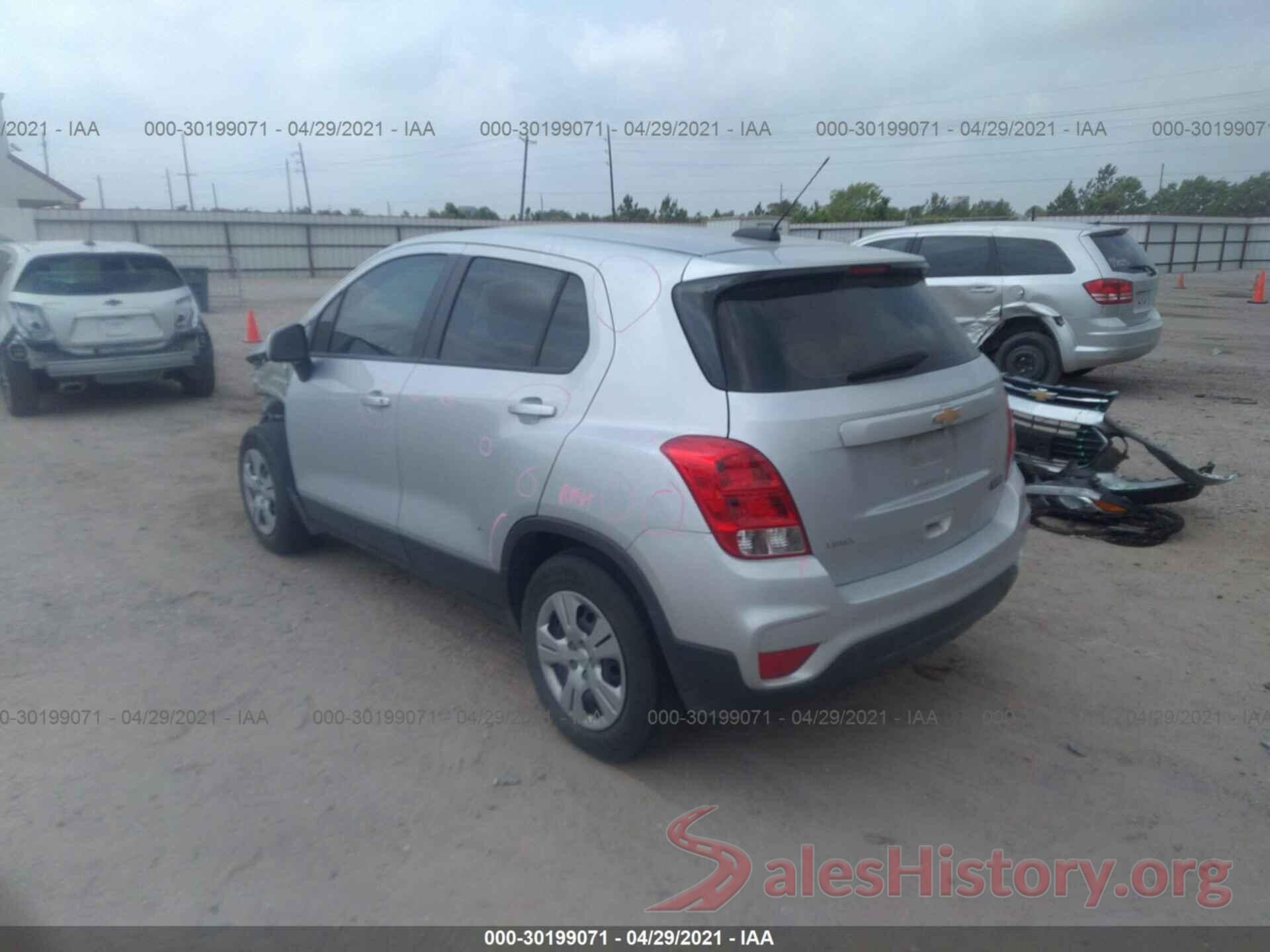 3GNCJKSB6JL166636 2018 CHEVROLET TRAX