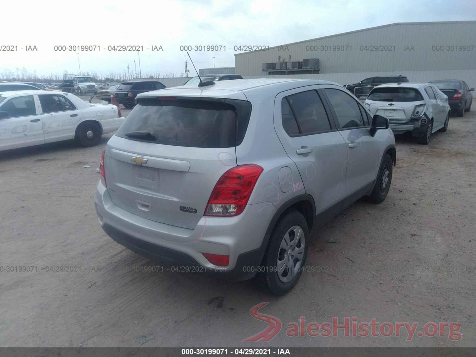 3GNCJKSB6JL166636 2018 CHEVROLET TRAX