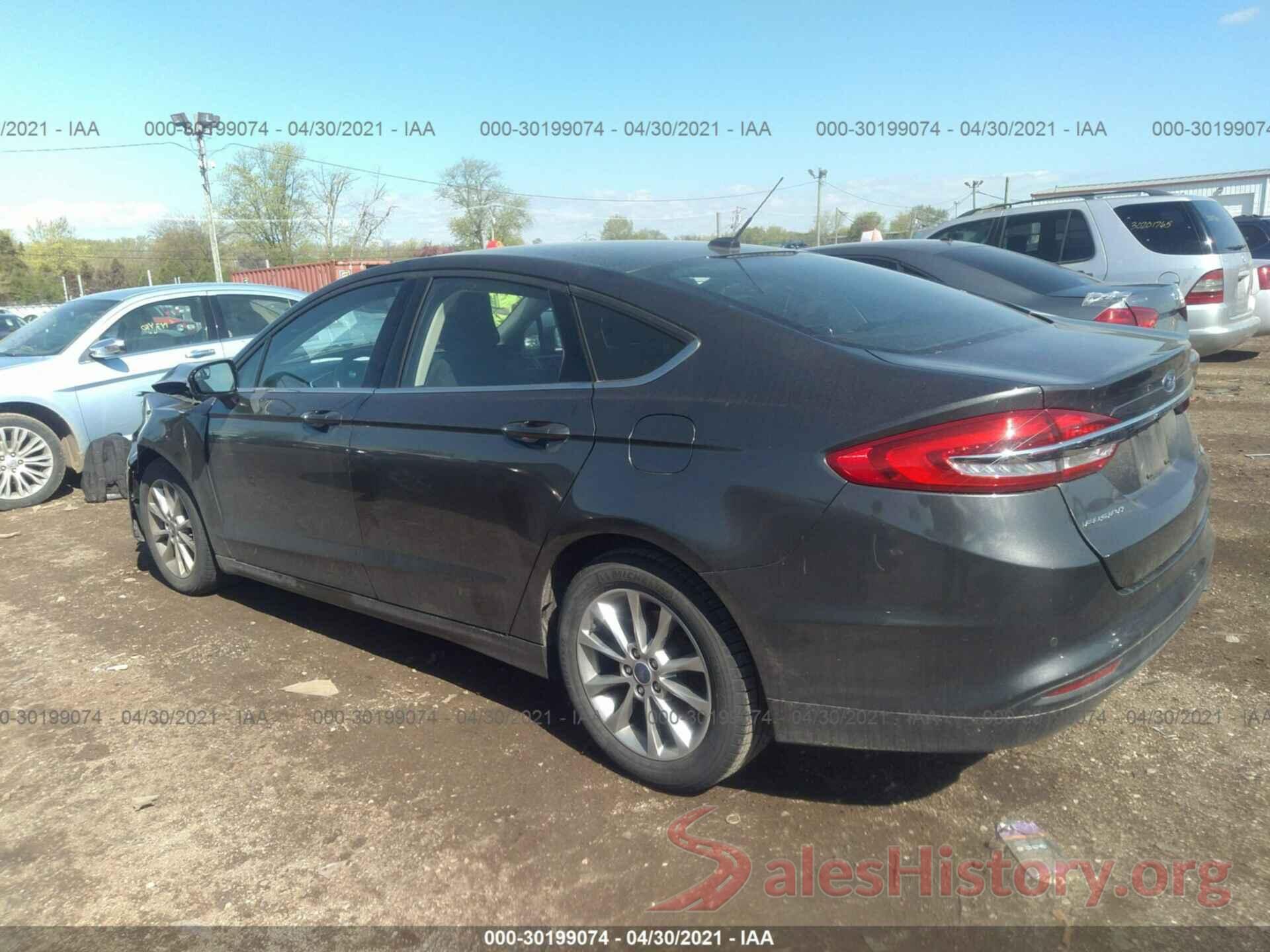 3FA6P0HD1HR378732 2017 FORD FUSION