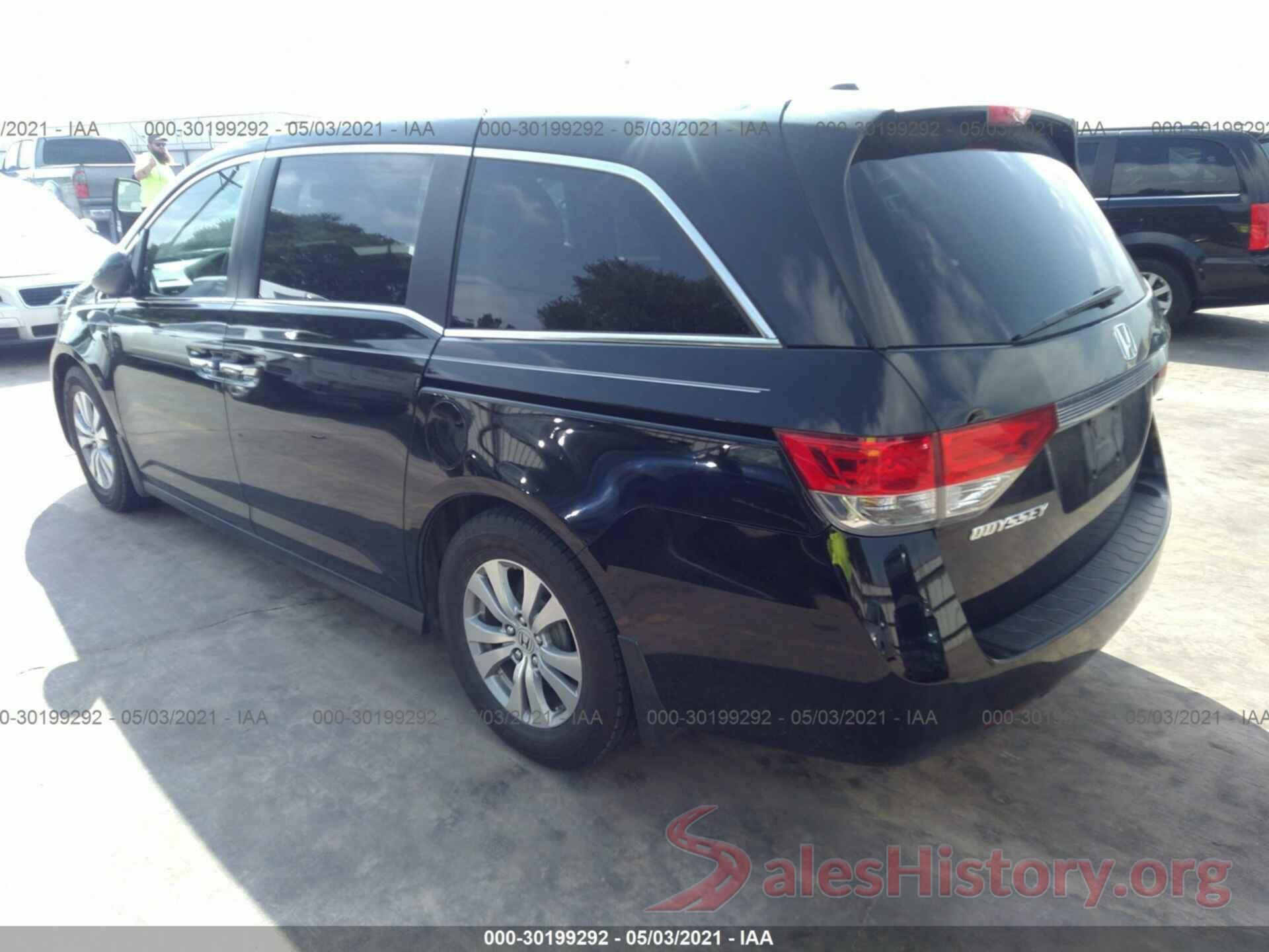 5FNRL5H67GB116716 2016 HONDA ODYSSEY