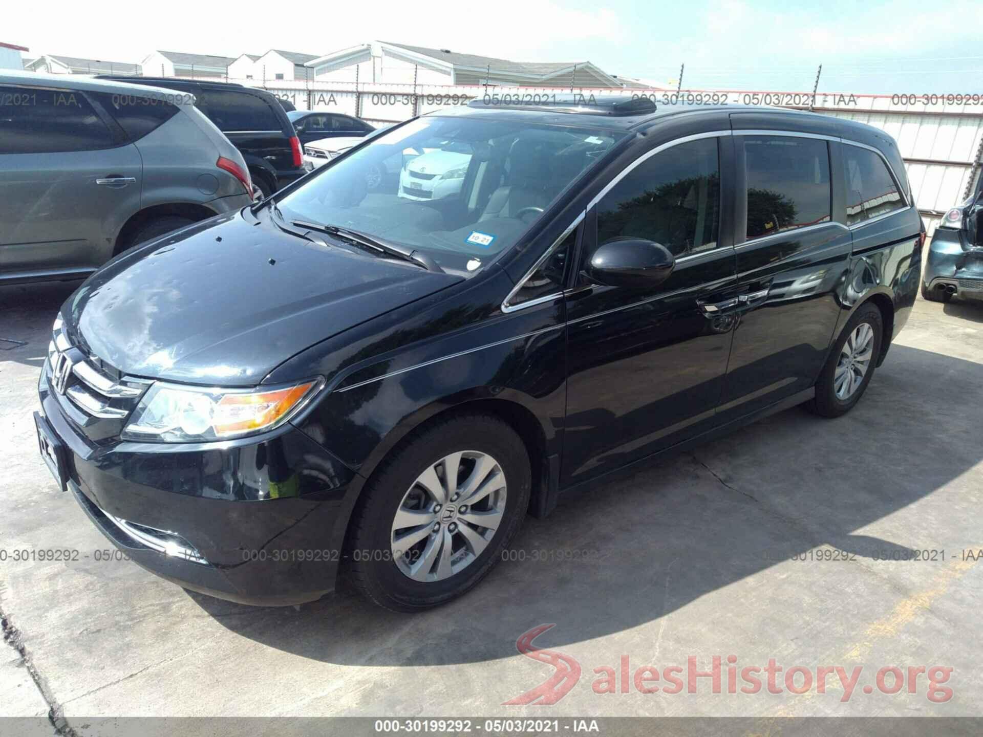 5FNRL5H67GB116716 2016 HONDA ODYSSEY