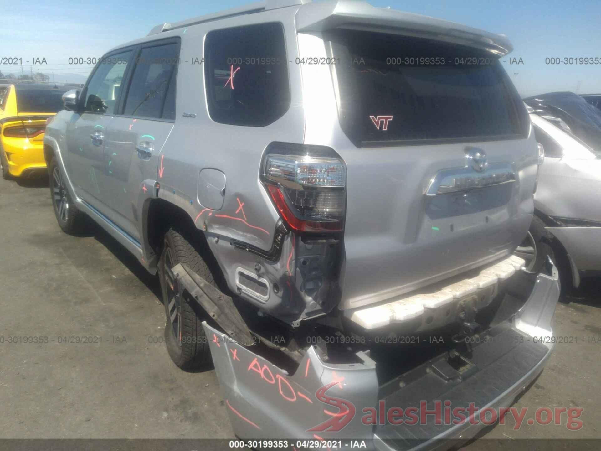 JTEBU5JR8K5638232 2019 TOYOTA 4RUNNER