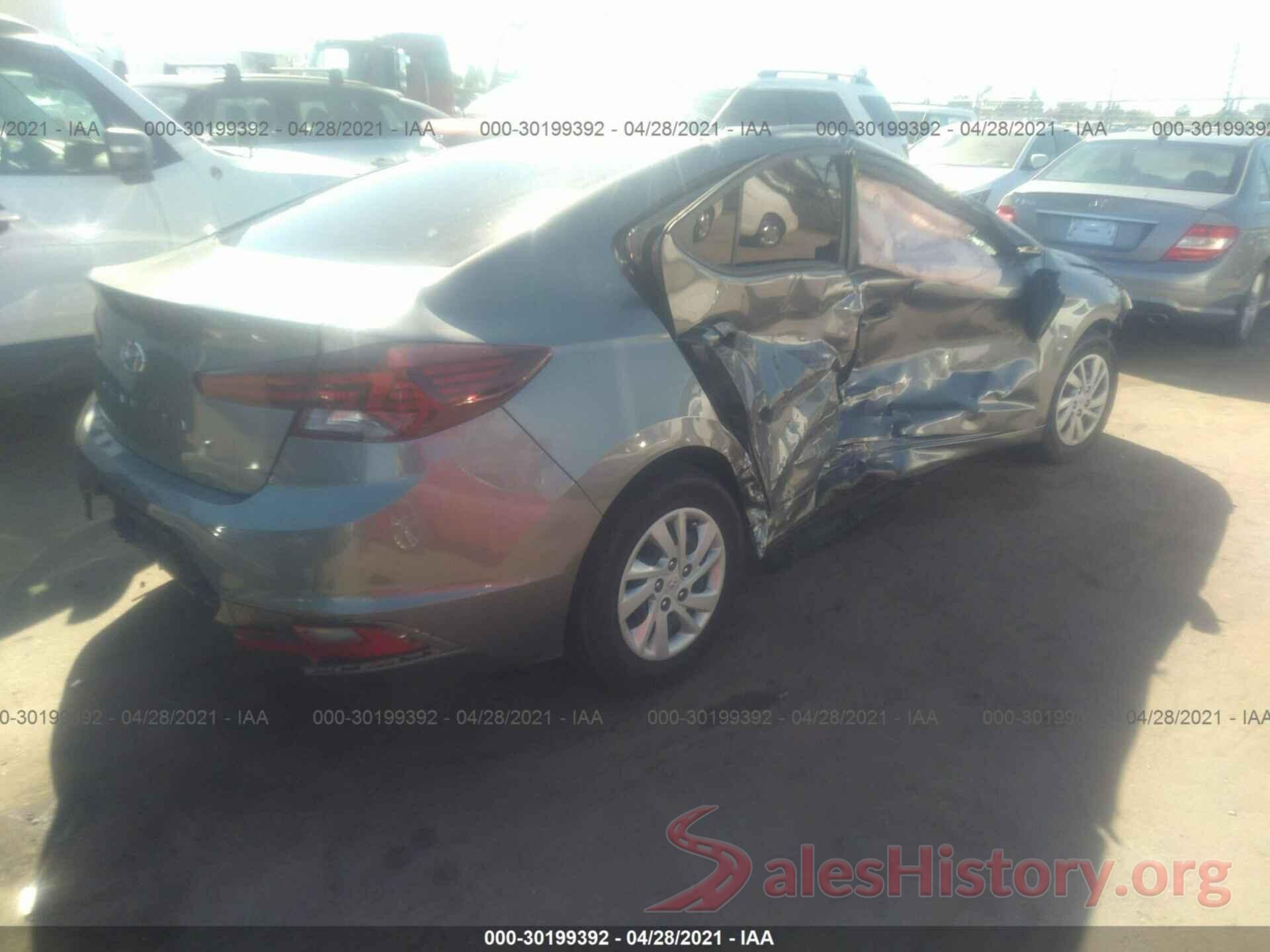 5NPD74LF4KH445593 2019 HYUNDAI ELANTRA