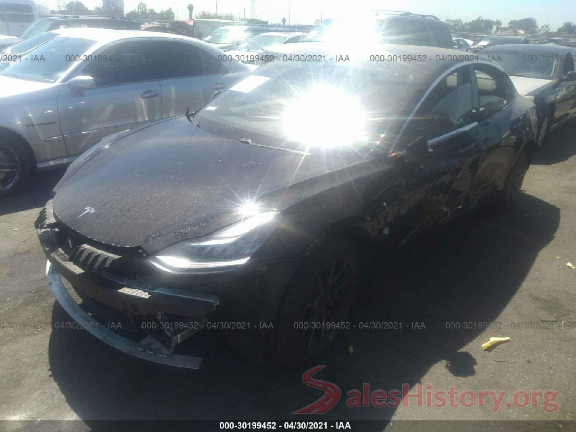 5YJ3E1EA3JF172001 2018 TESLA MODEL 3