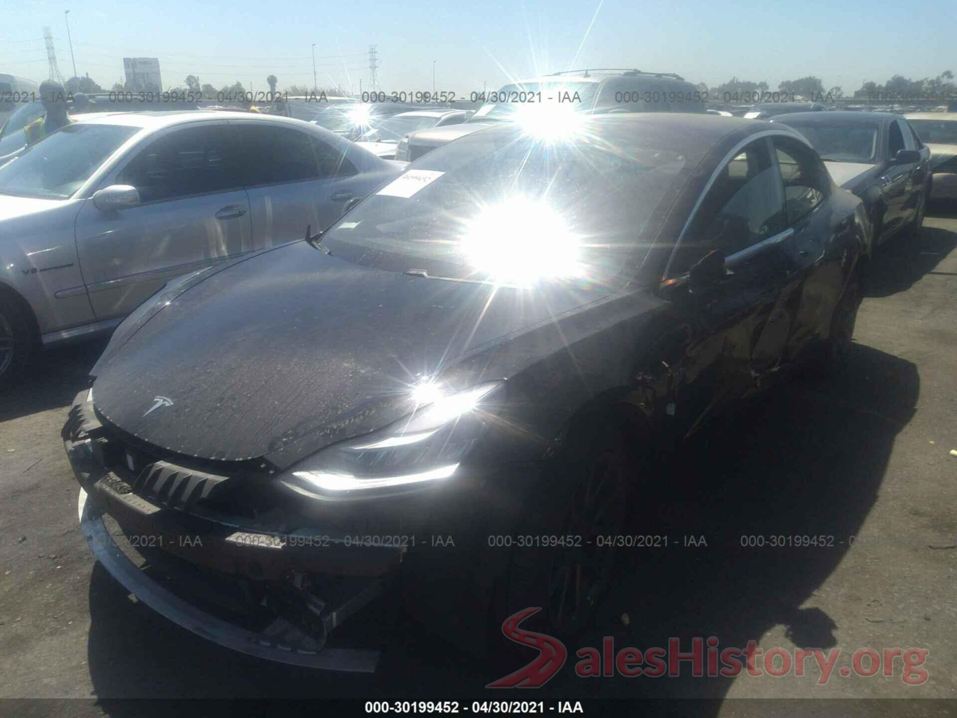 5YJ3E1EA3JF172001 2018 TESLA MODEL 3