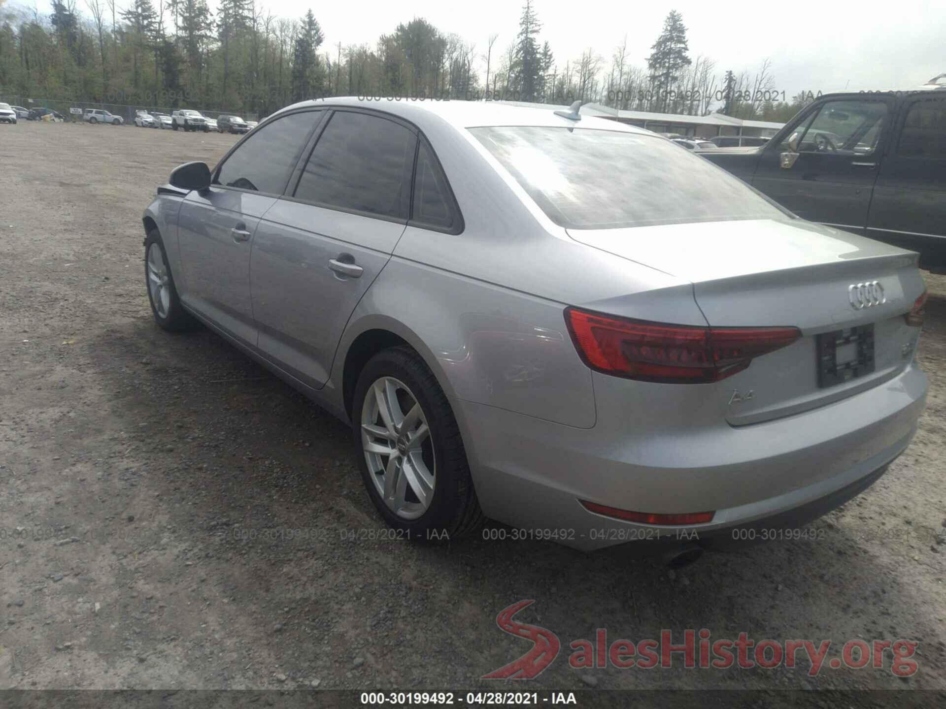 WAUANAF46HN027513 2017 AUDI A4