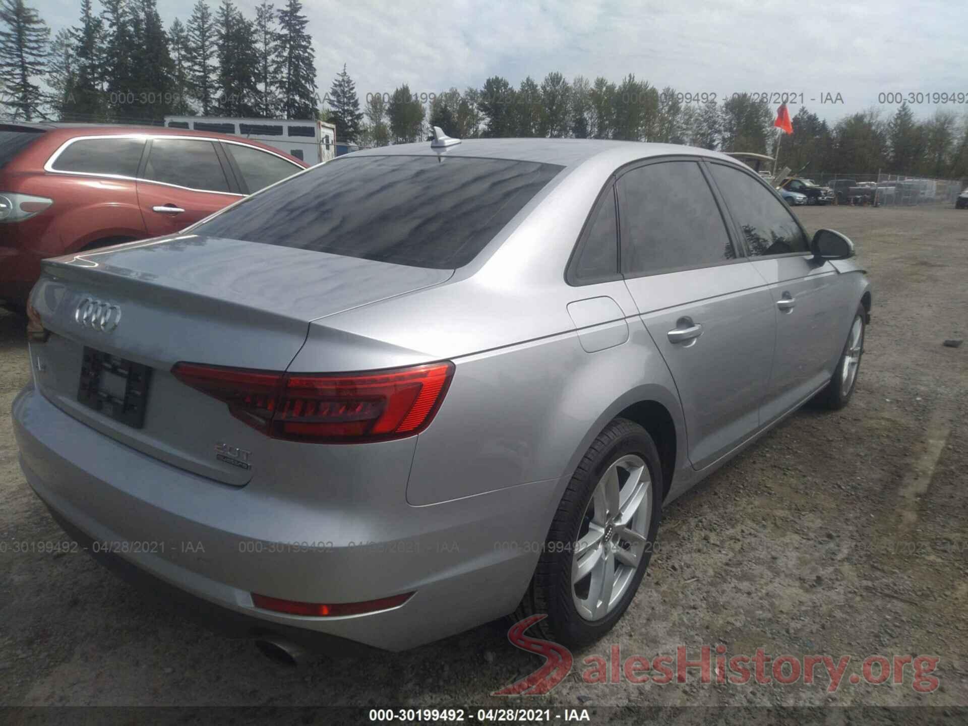 WAUANAF46HN027513 2017 AUDI A4