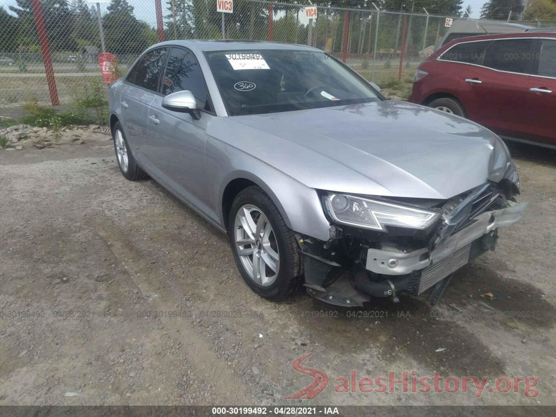 WAUANAF46HN027513 2017 AUDI A4