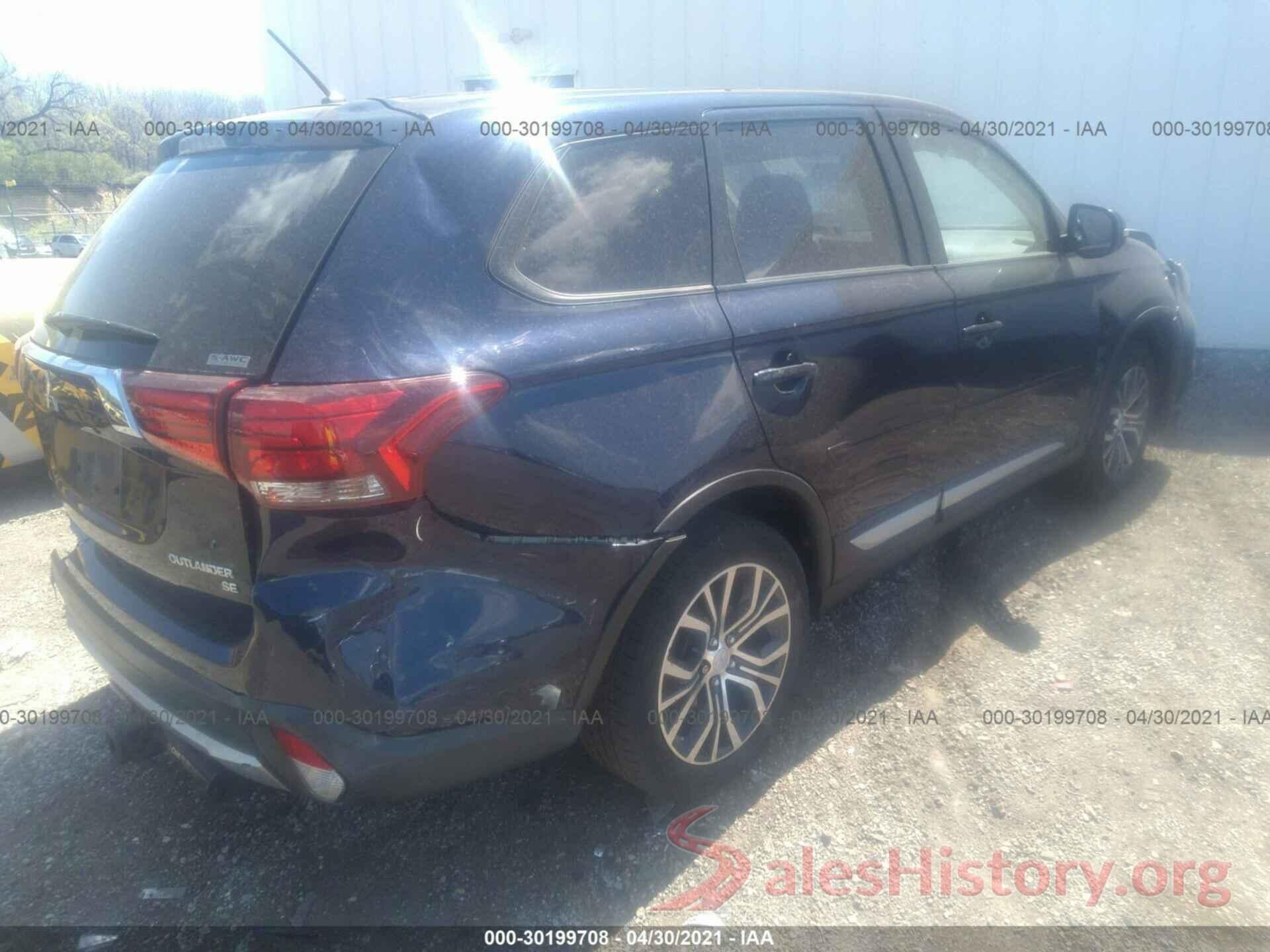 JA4AZ3A30GZ007339 2016 MITSUBISHI OUTLANDER