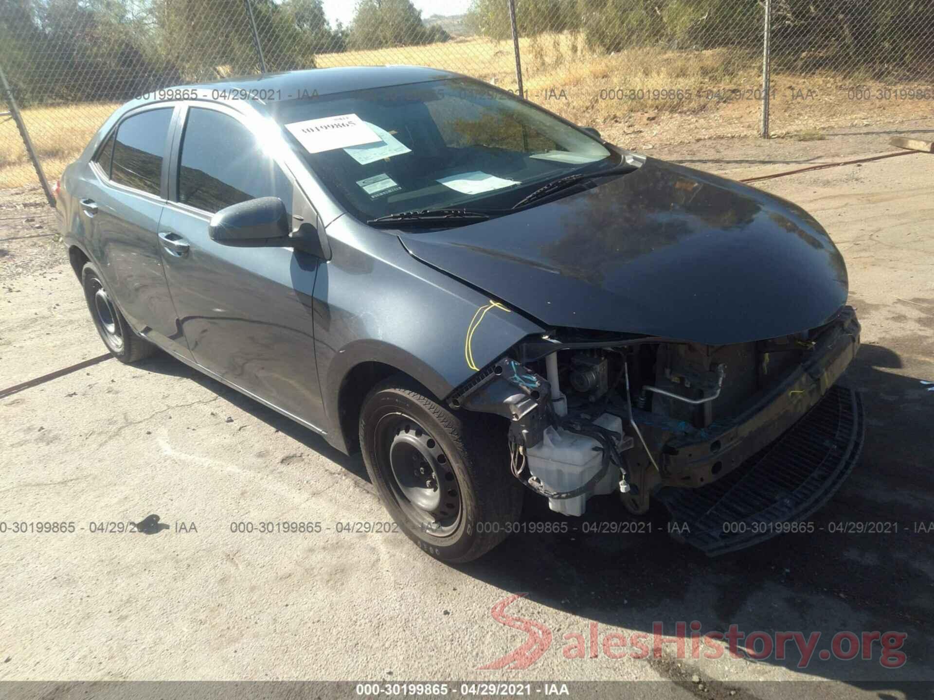 5YFBURHE3GP475949 2016 TOYOTA COROLLA