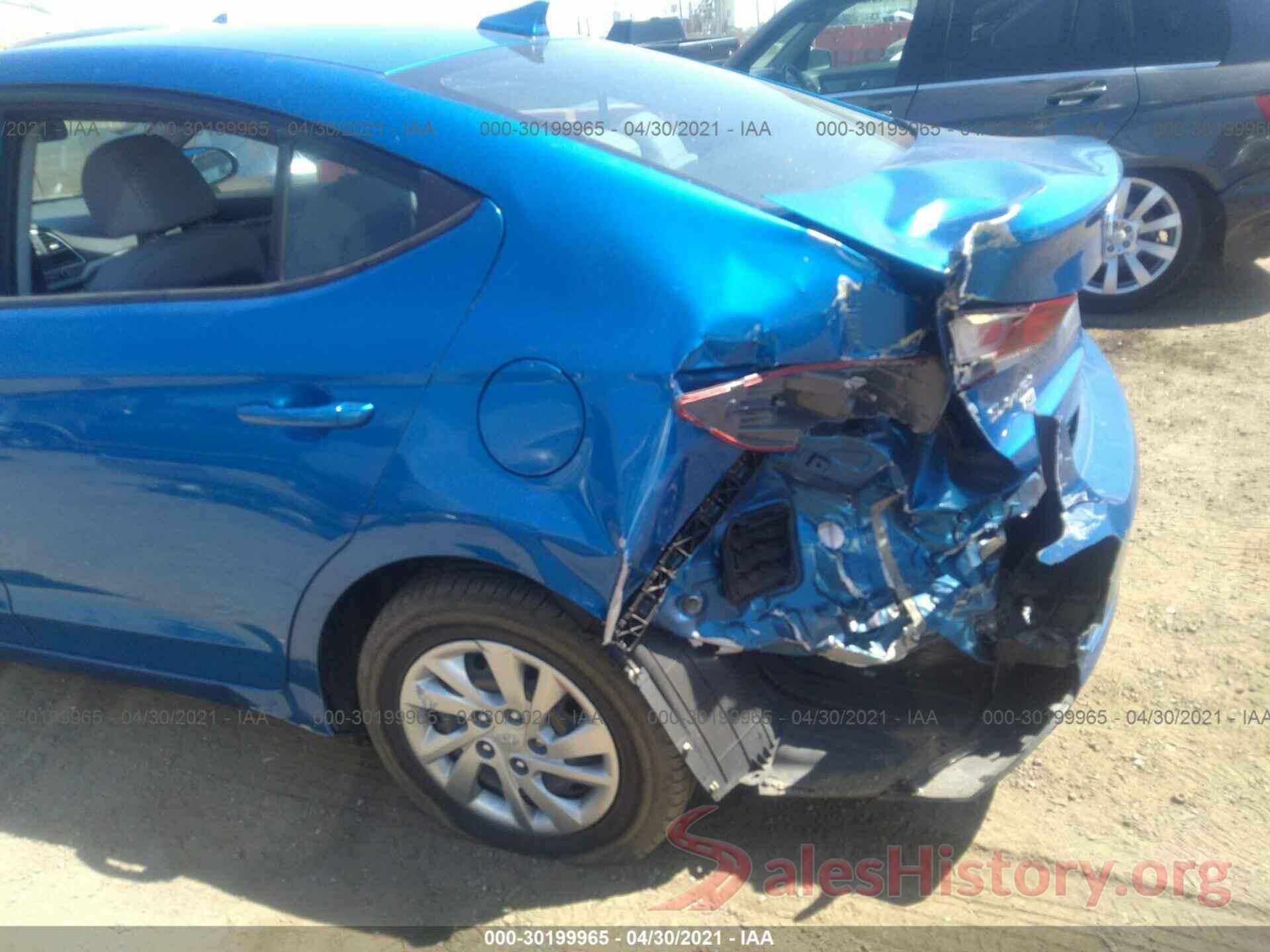 KMHD74LF9HU122859 2017 HYUNDAI ELANTRA