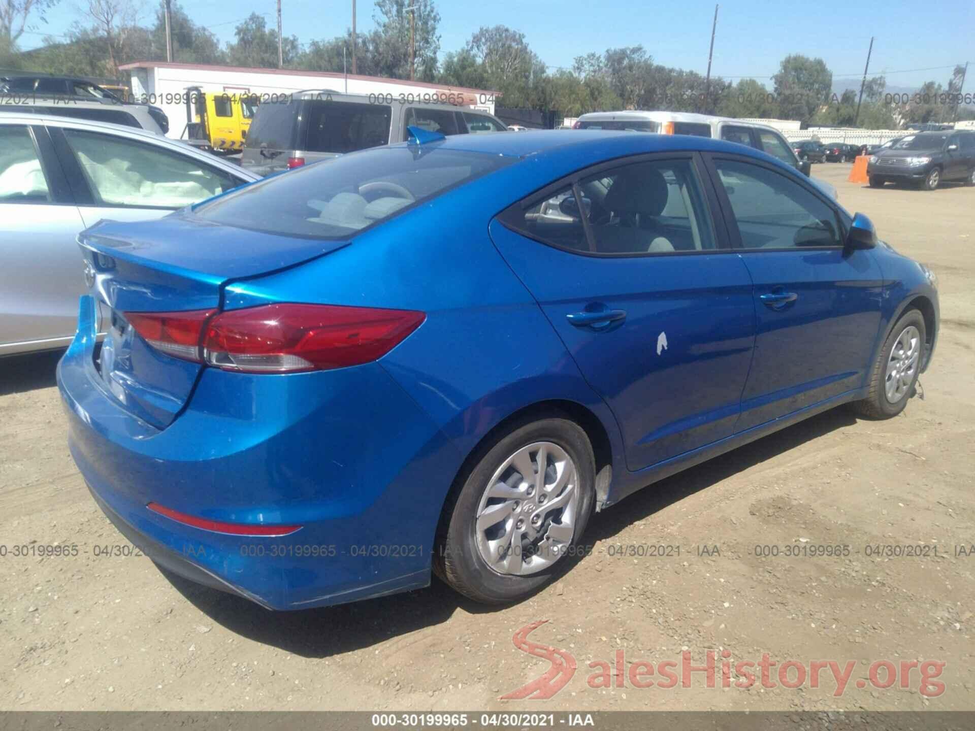 KMHD74LF9HU122859 2017 HYUNDAI ELANTRA