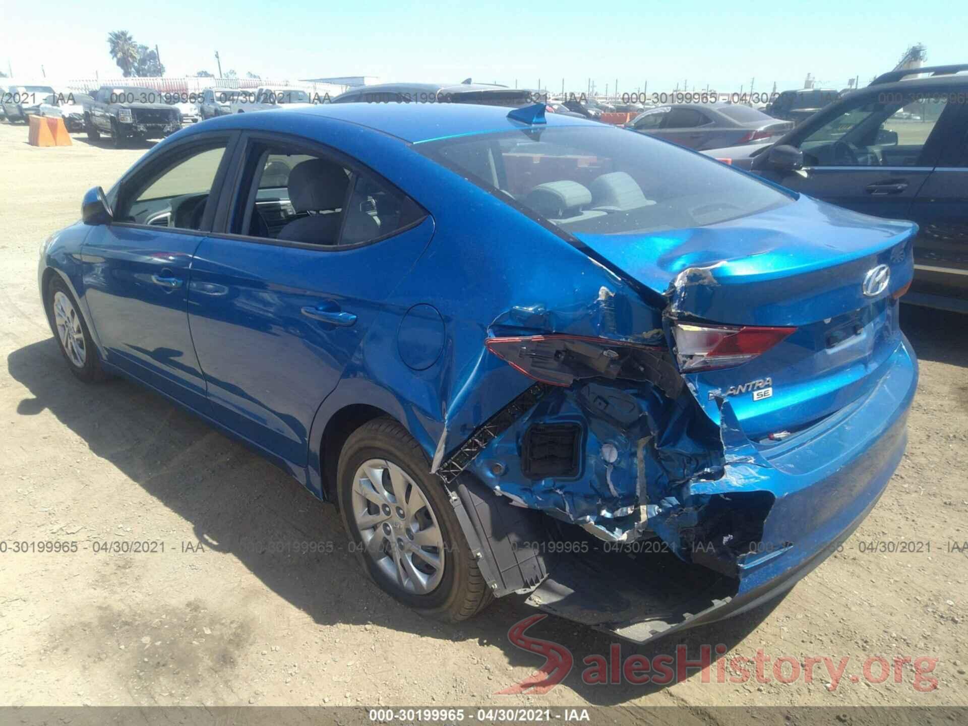 KMHD74LF9HU122859 2017 HYUNDAI ELANTRA