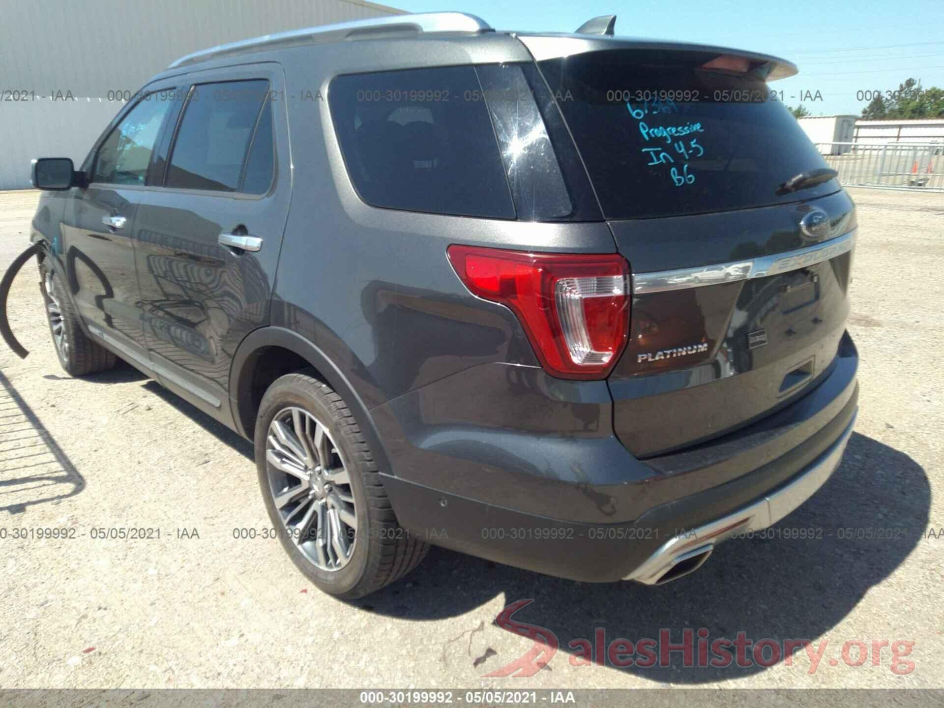 1FM5K8HT5HGB77106 2017 FORD EXPLORER