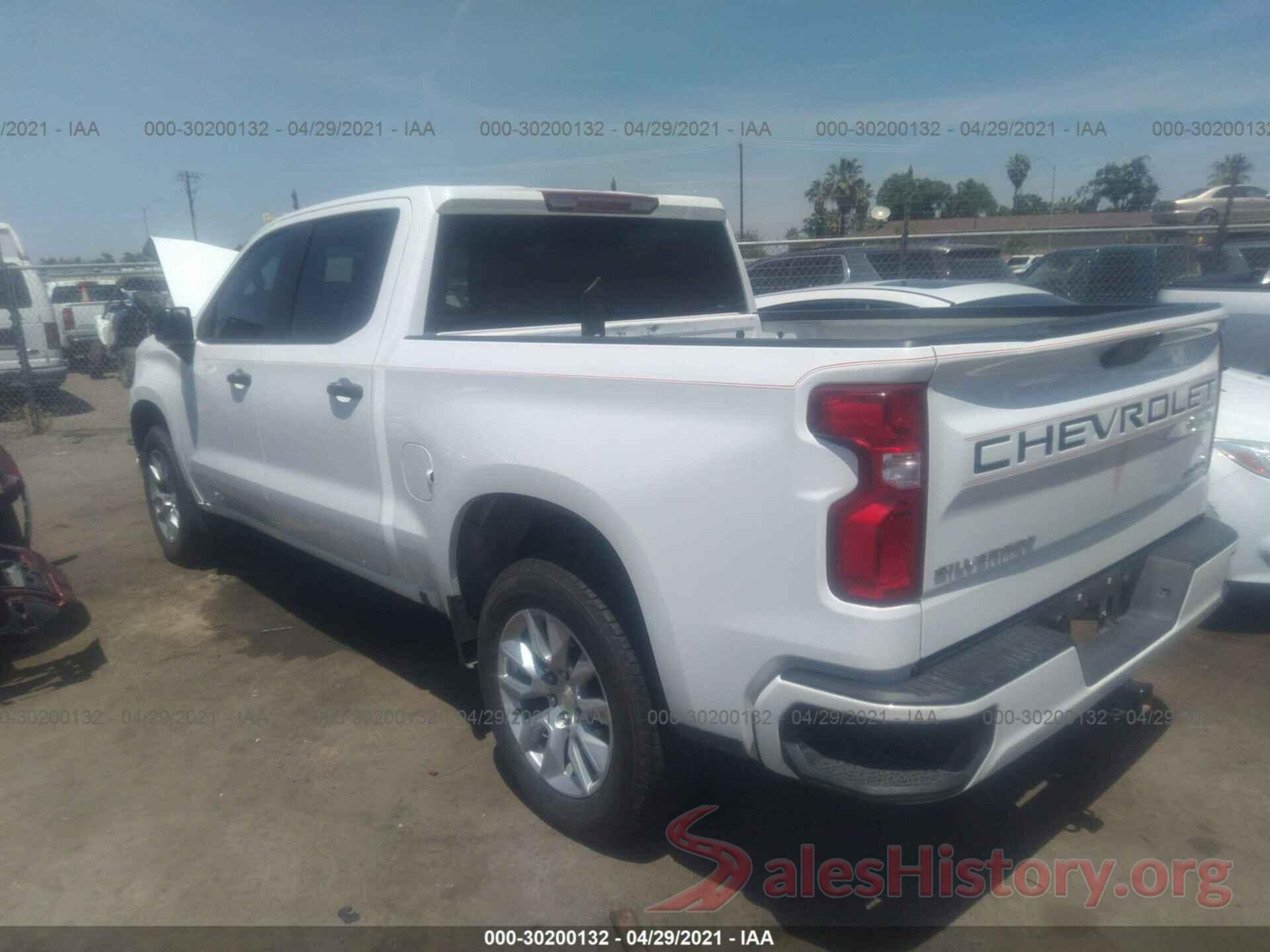 3GCPWBEK9LG154614 2020 CHEVROLET SILVERADO 1500