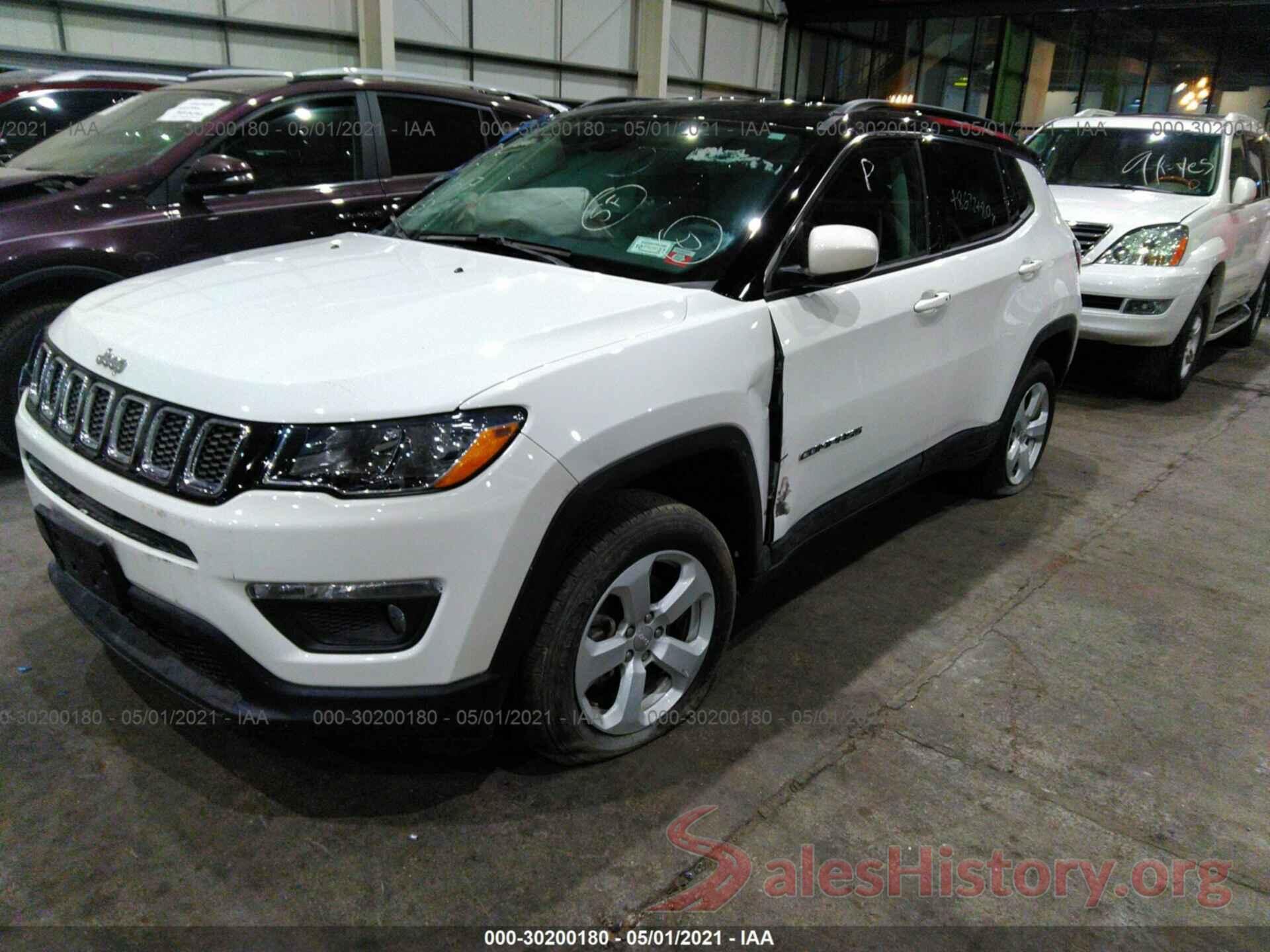 3C4NJDBB7KT813091 2019 JEEP COMPASS