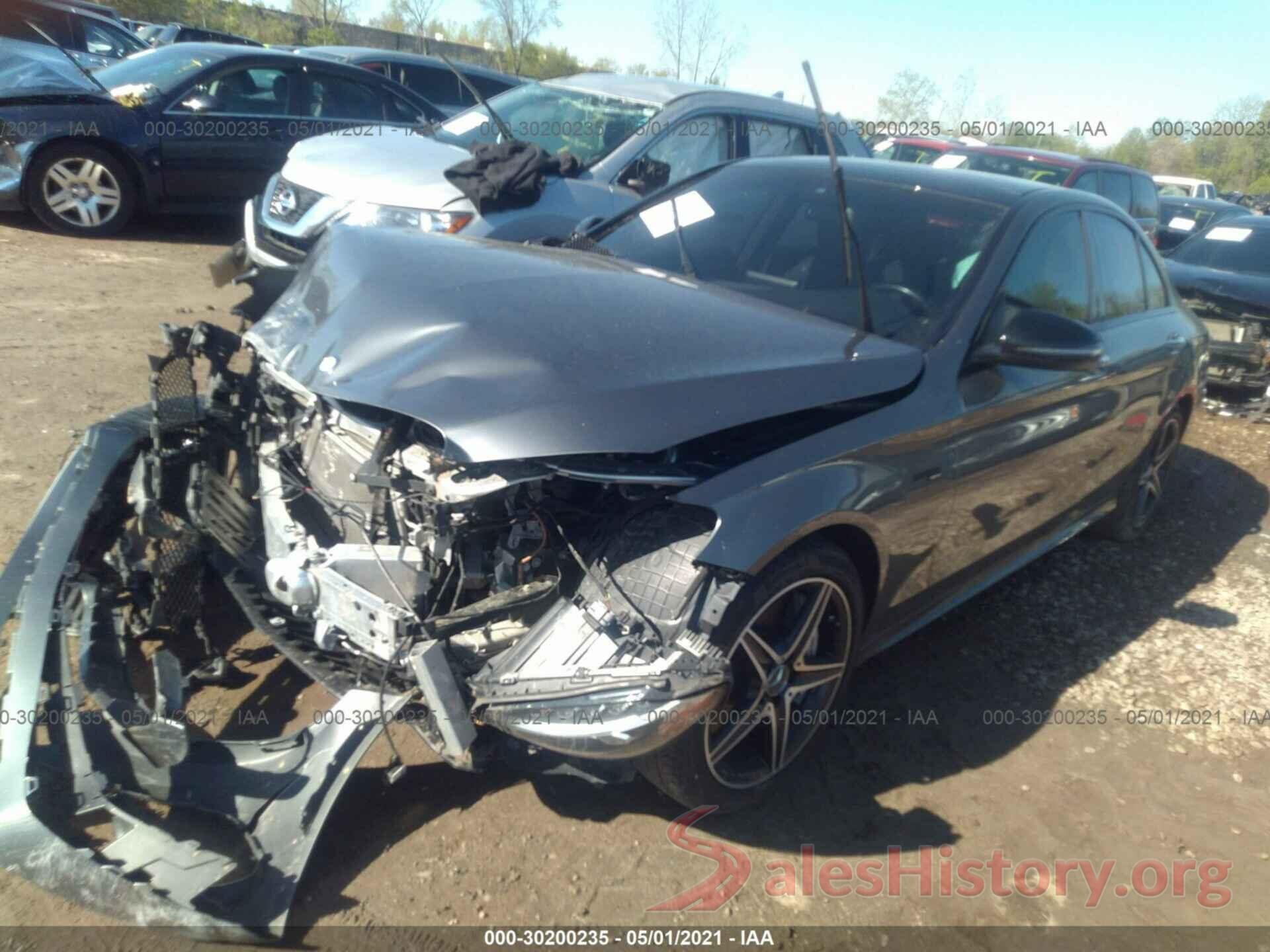 55SWF6EB5HU214256 2017 MERCEDES-BENZ C-CLASS