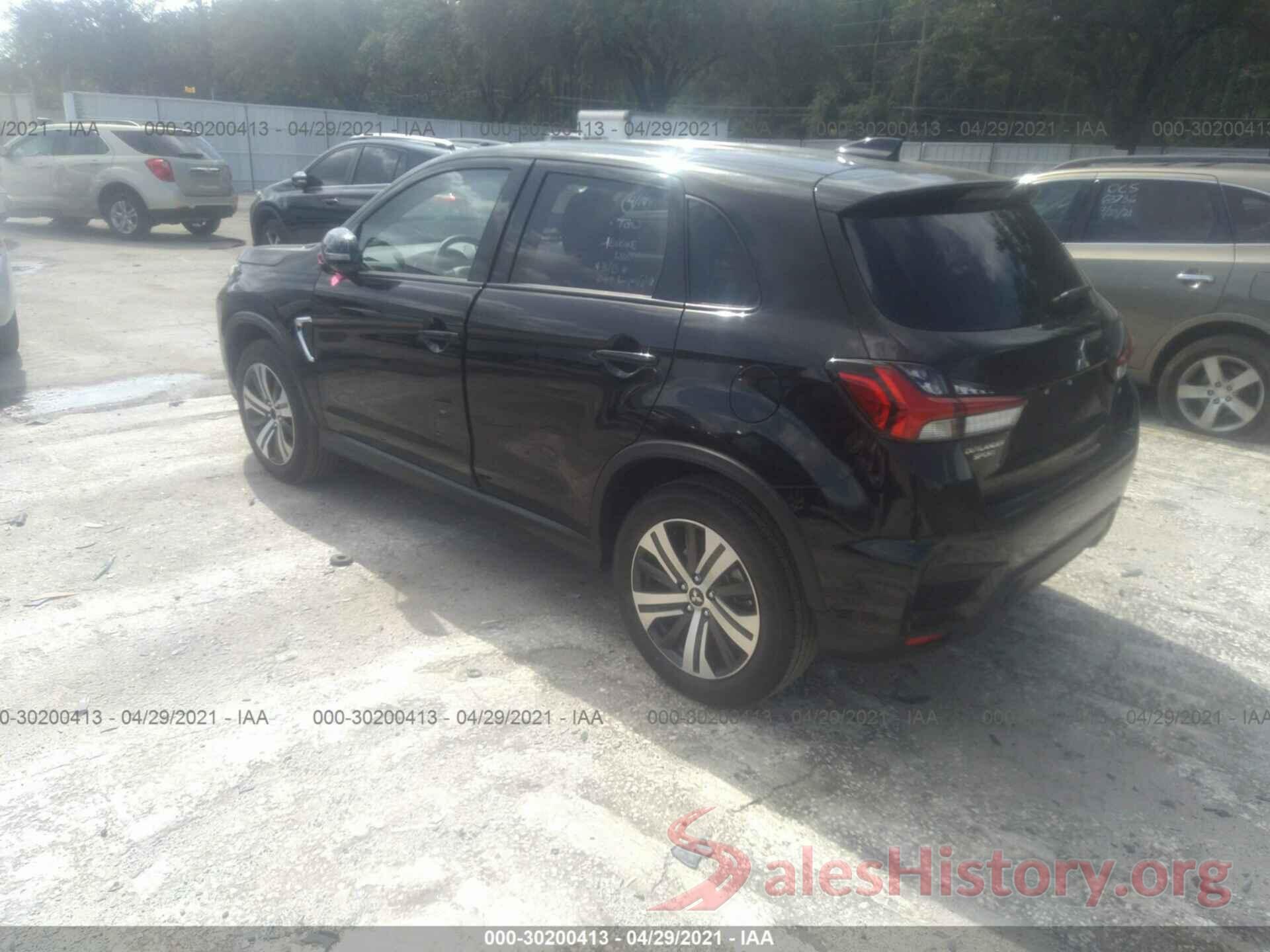 JA4APVAU3MU018418 2021 MITSUBISHI OUTLANDER SPORT