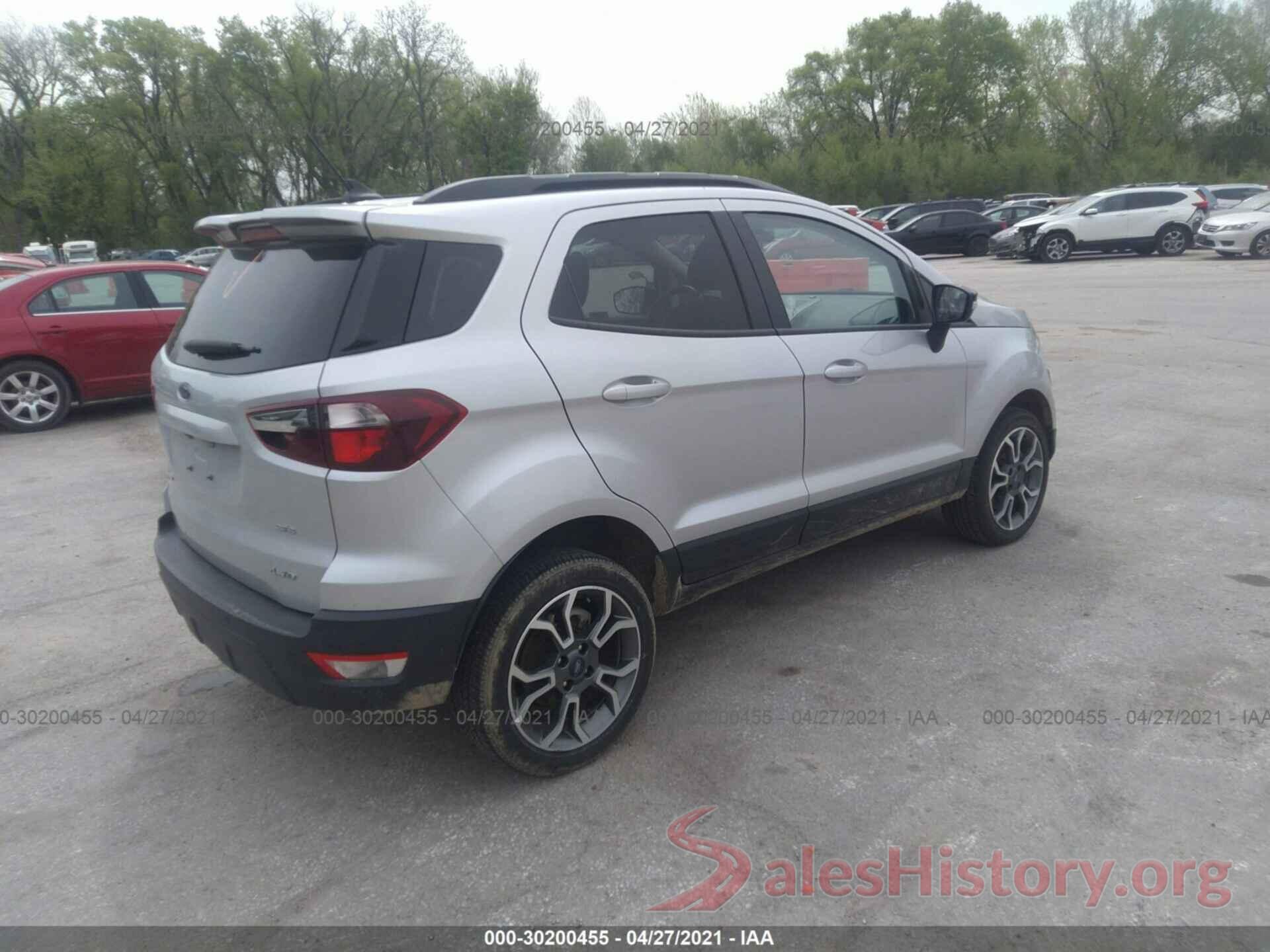 MAJ6S3JL8LC359832 2020 FORD ECOSPORT