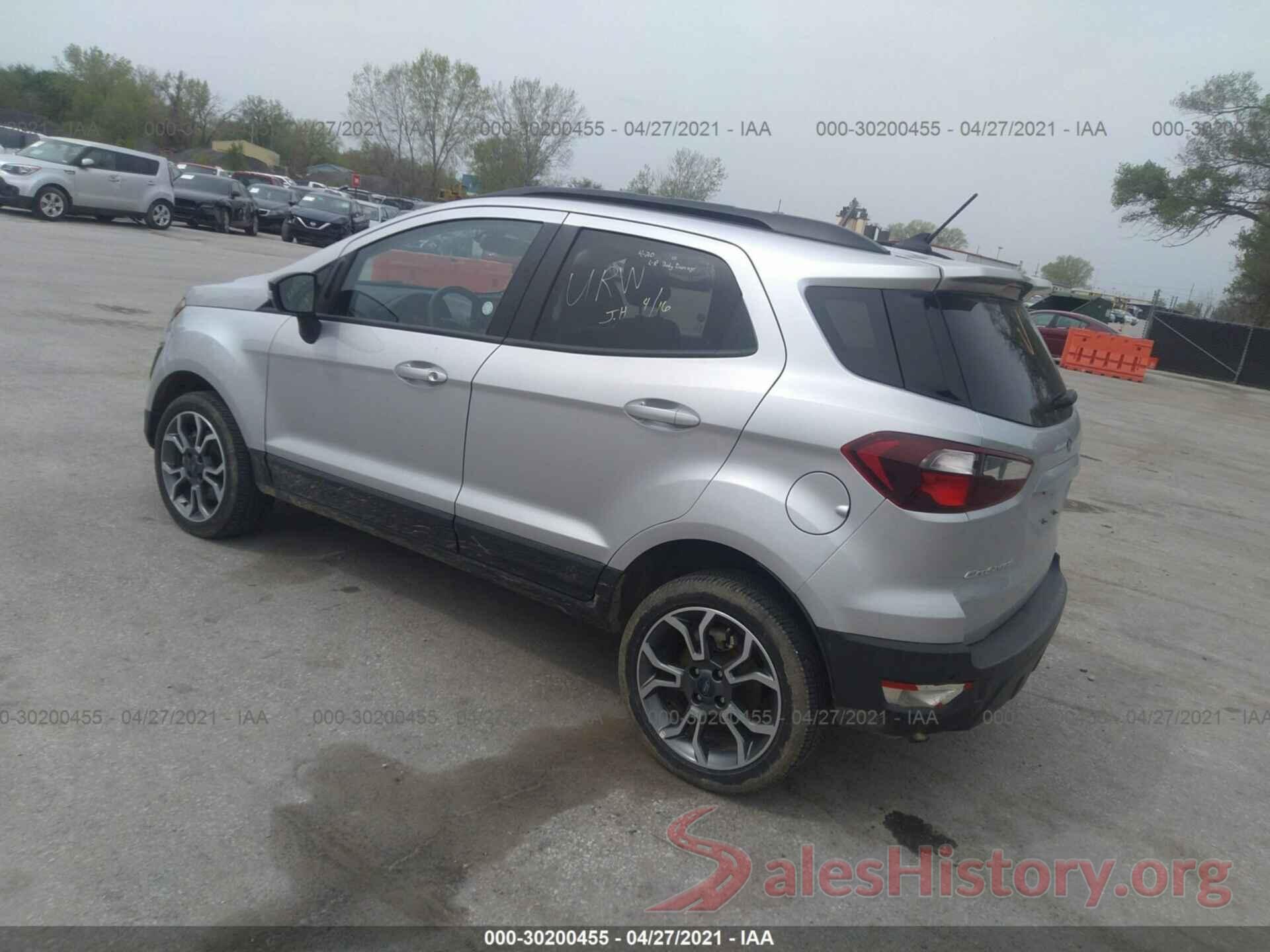 MAJ6S3JL8LC359832 2020 FORD ECOSPORT