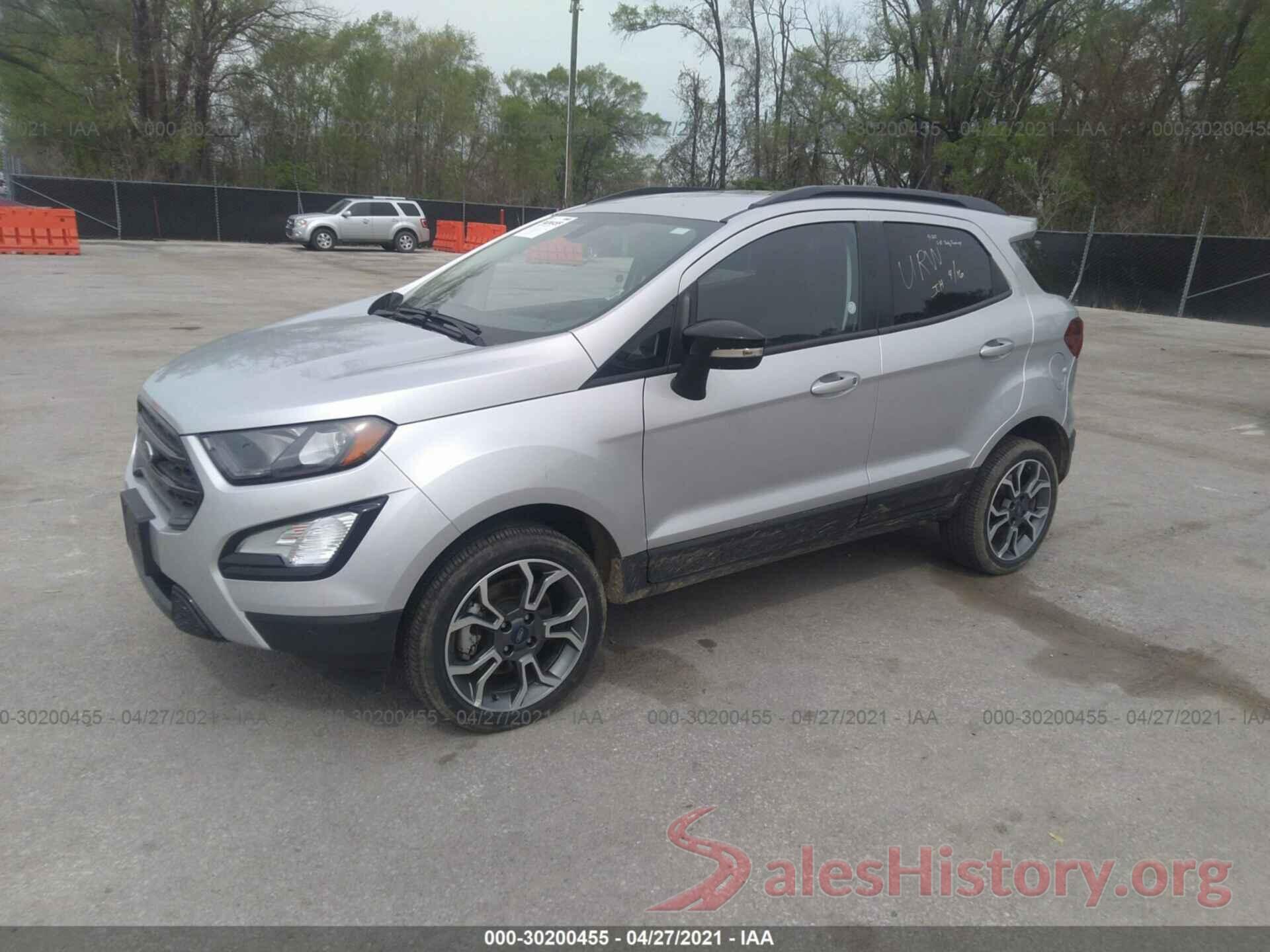 MAJ6S3JL8LC359832 2020 FORD ECOSPORT