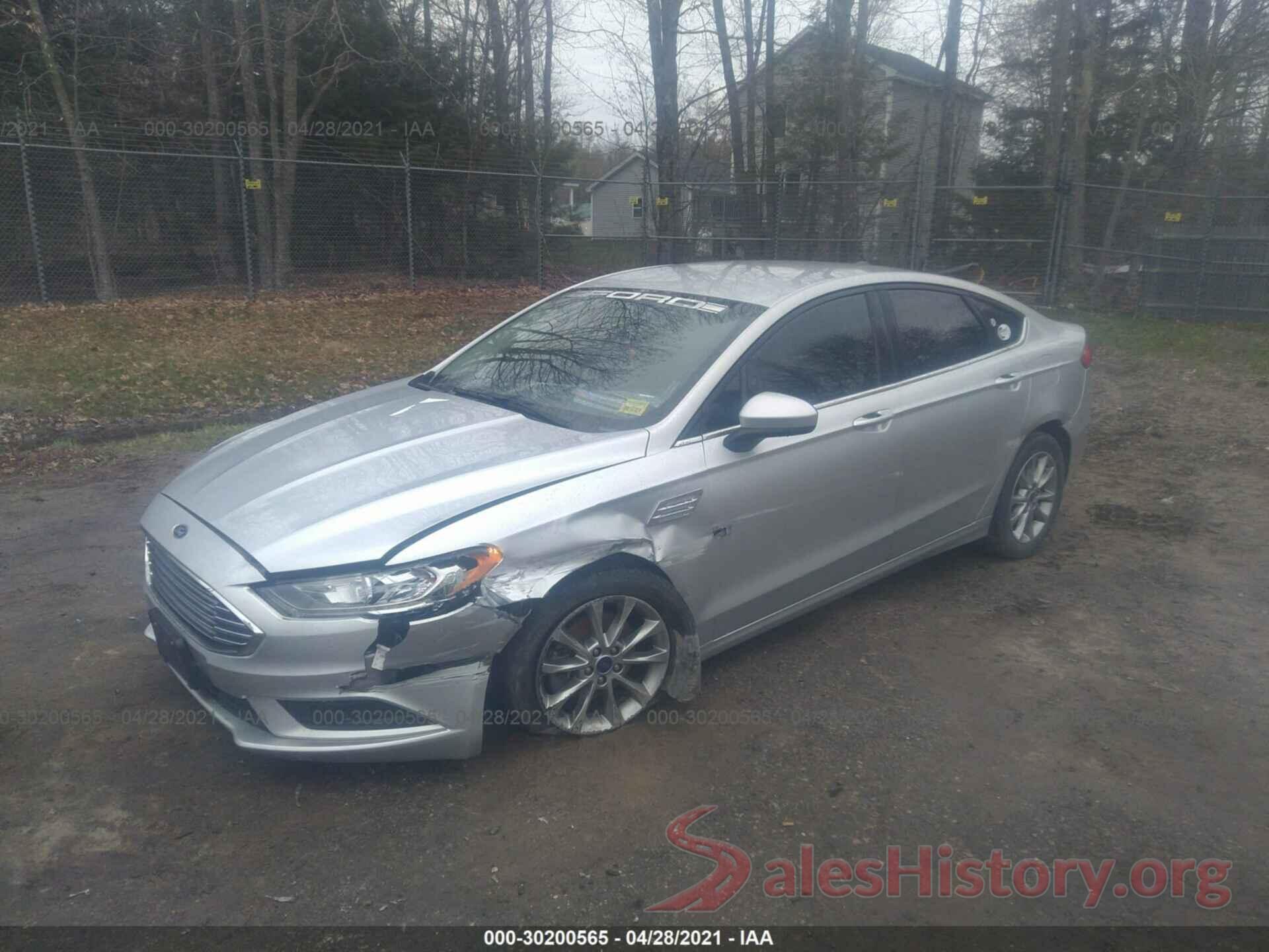 3FA6P0H72HR358709 2017 FORD FUSION