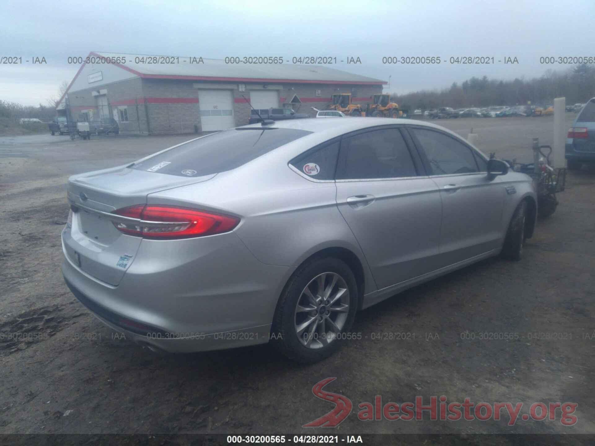 3FA6P0H72HR358709 2017 FORD FUSION