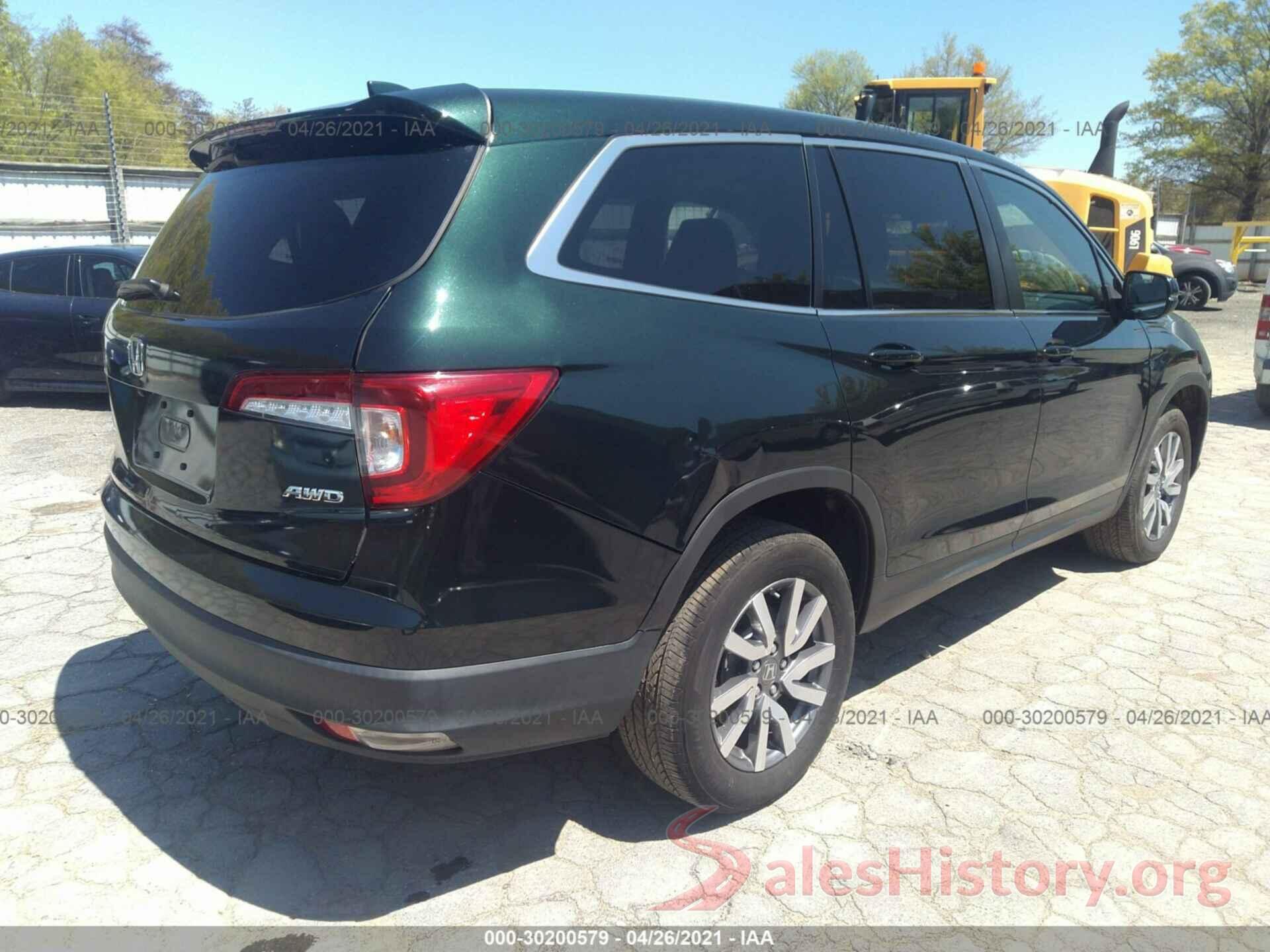 5FNYF6H57KB079420 2019 HONDA PILOT