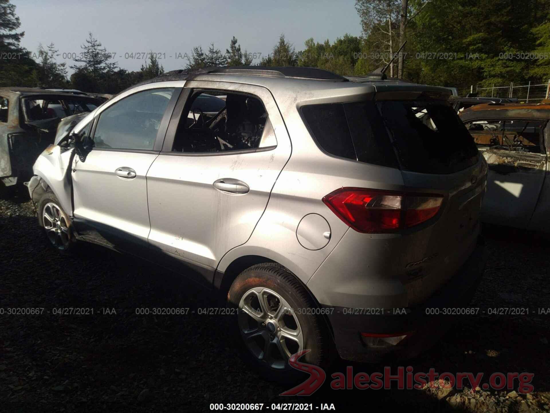 MAJ3S2GE5KC266190 2019 FORD ECOSPORT