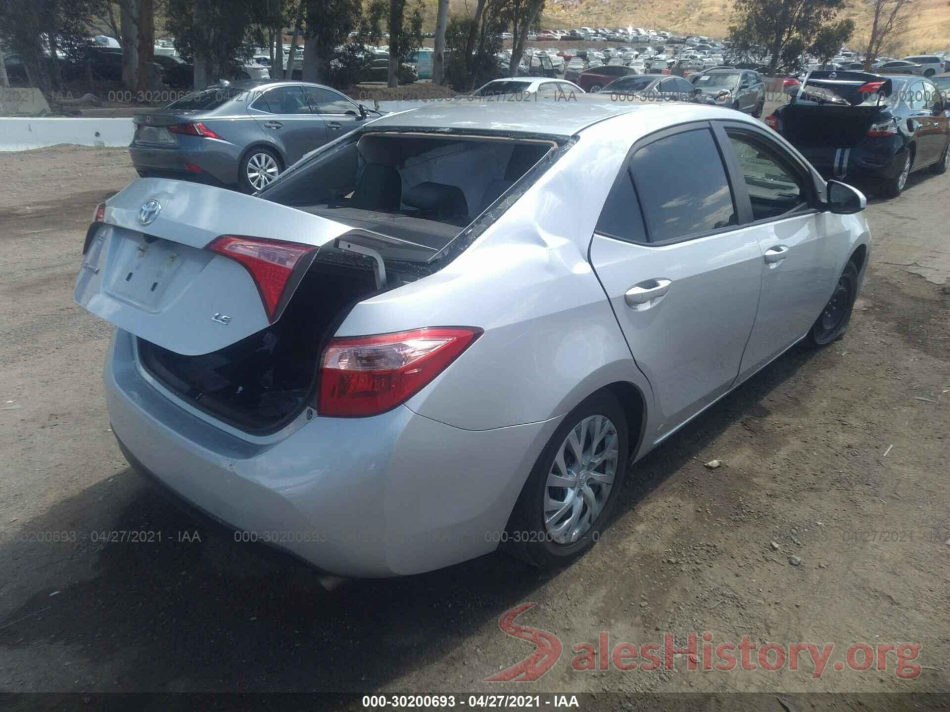 2T1BURHE6KC225274 2019 TOYOTA COROLLA