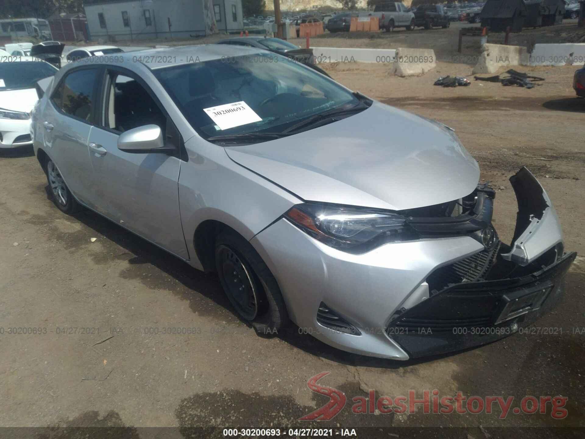 2T1BURHE6KC225274 2019 TOYOTA COROLLA