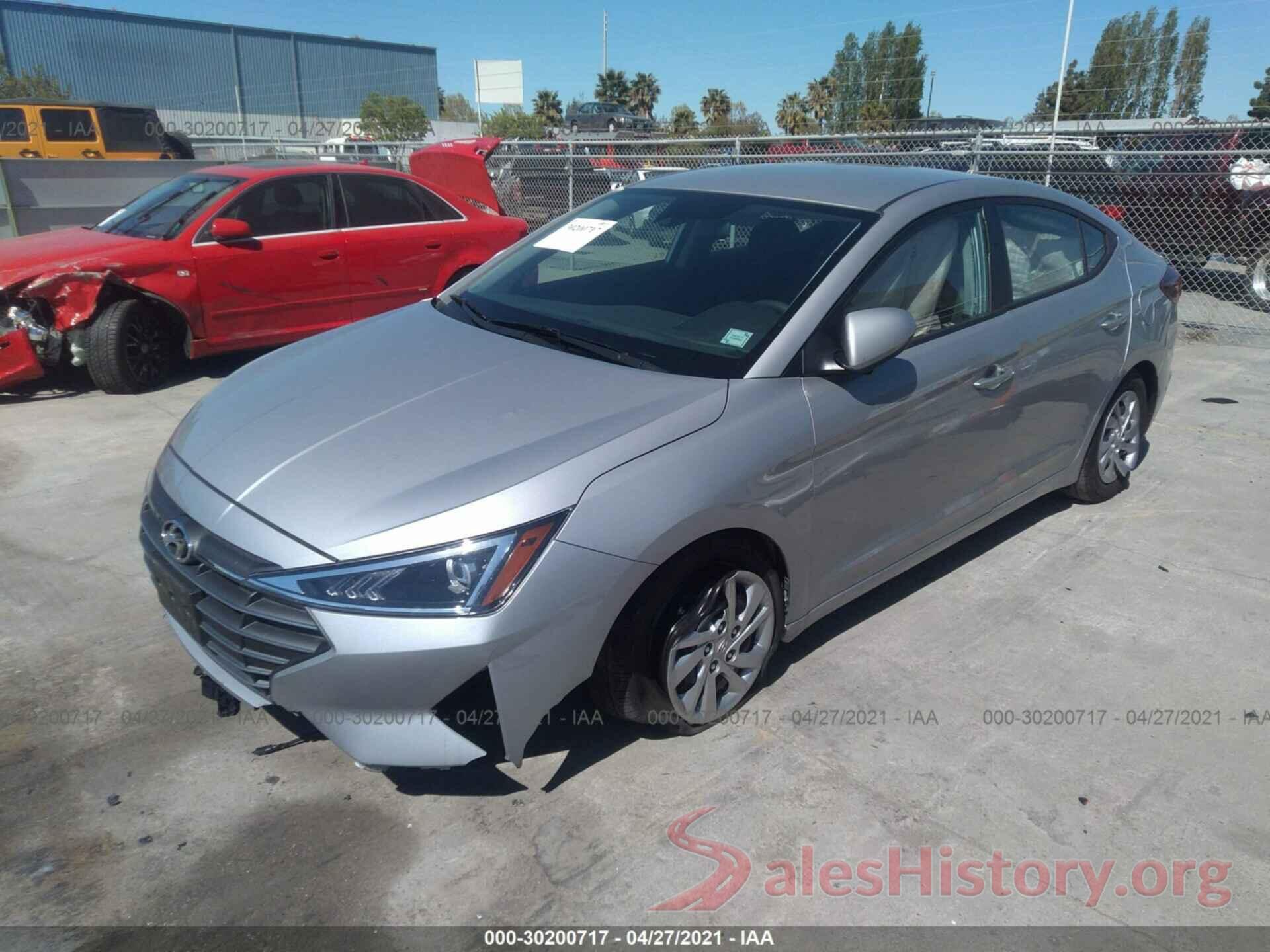 KMHD74LF7LU929695 2020 HYUNDAI ELANTRA