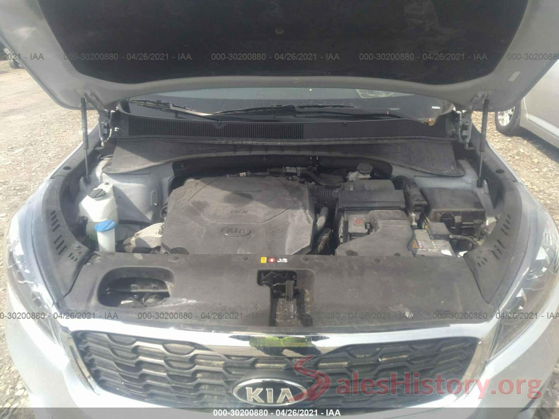 5XYPGDA57KG561059 2019 KIA SORENTO