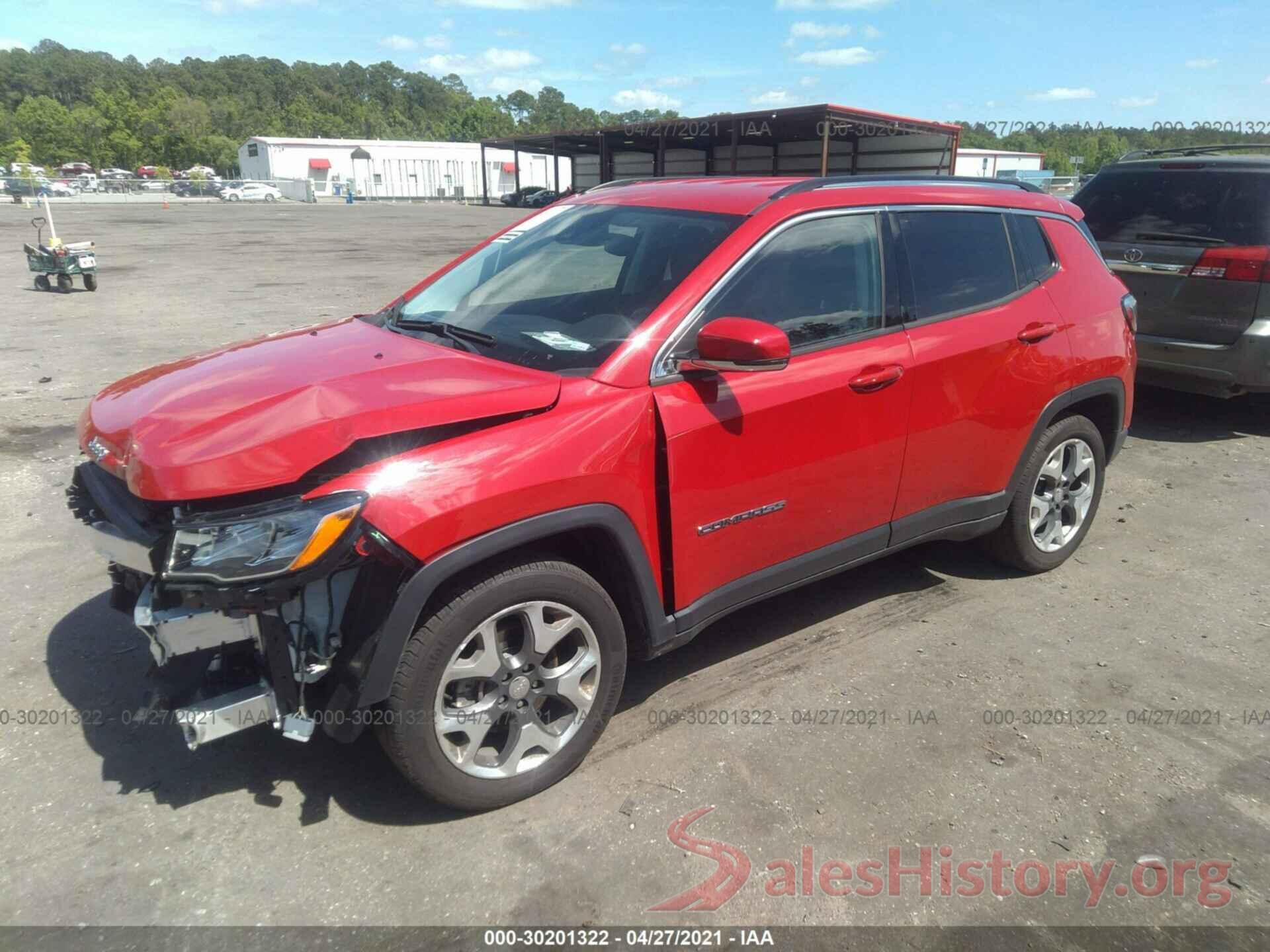 3C4NJCCB6MT517880 2021 JEEP COMPASS