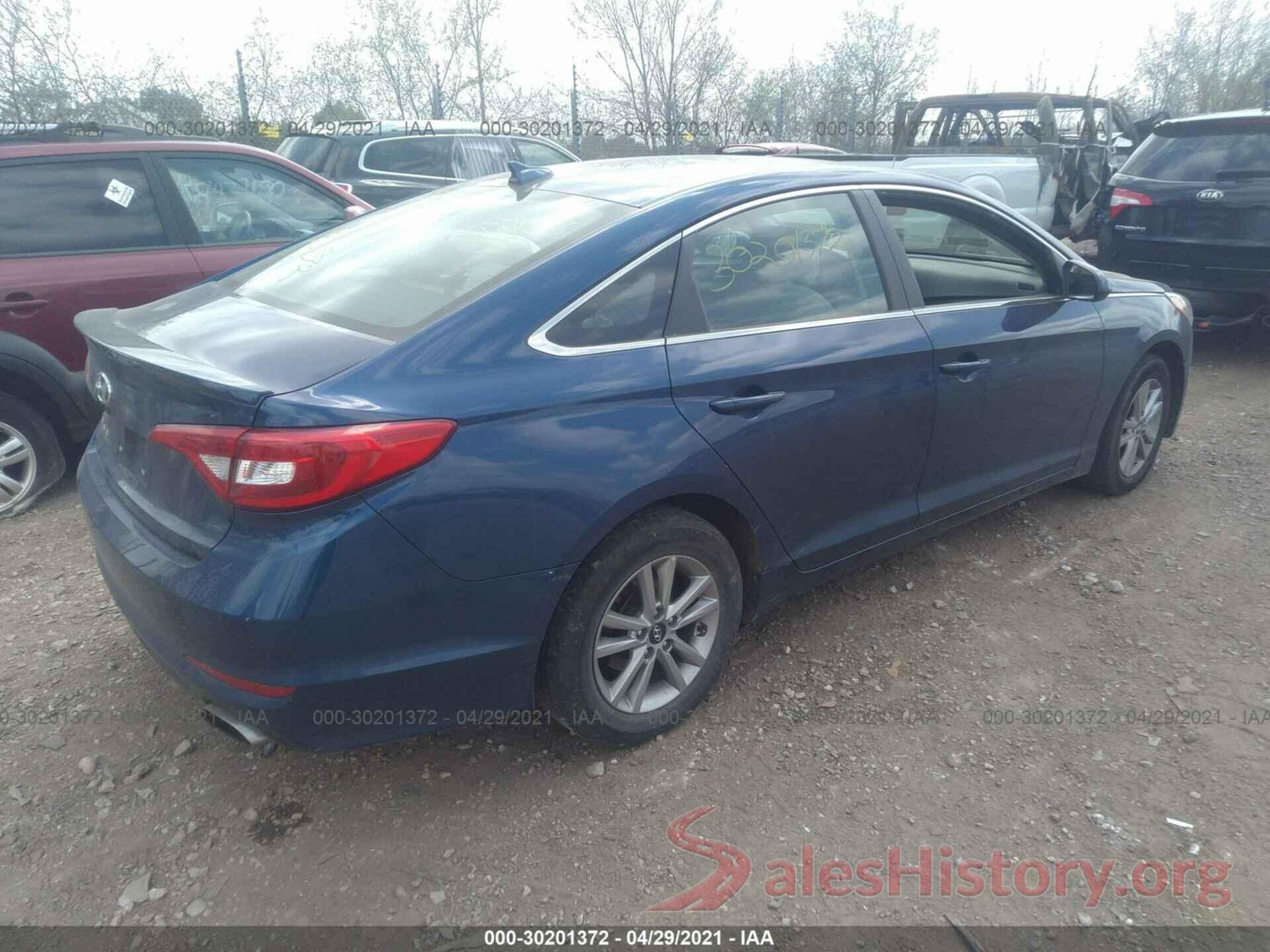 5NPE24AF0HH532499 2017 HYUNDAI SONATA