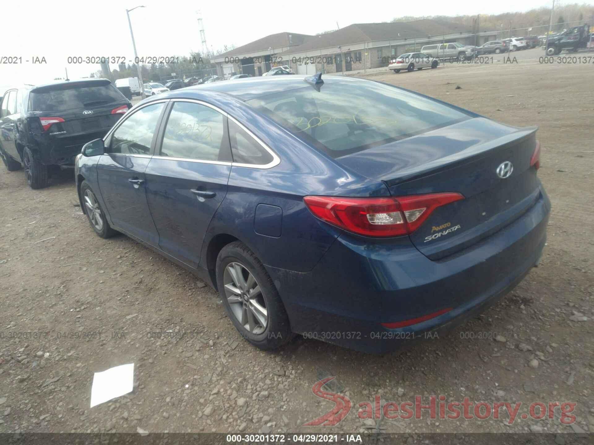 5NPE24AF0HH532499 2017 HYUNDAI SONATA