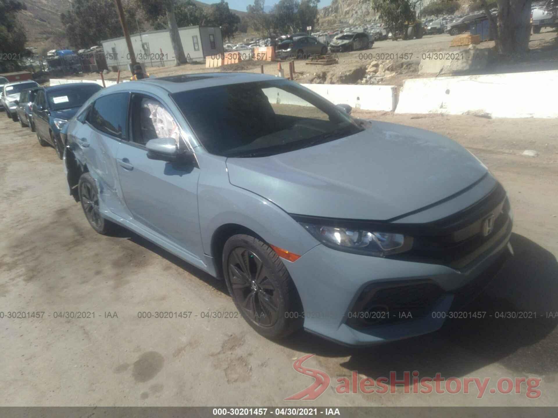 SHHFK7H52HU205702 2017 HONDA CIVIC HATCHBACK