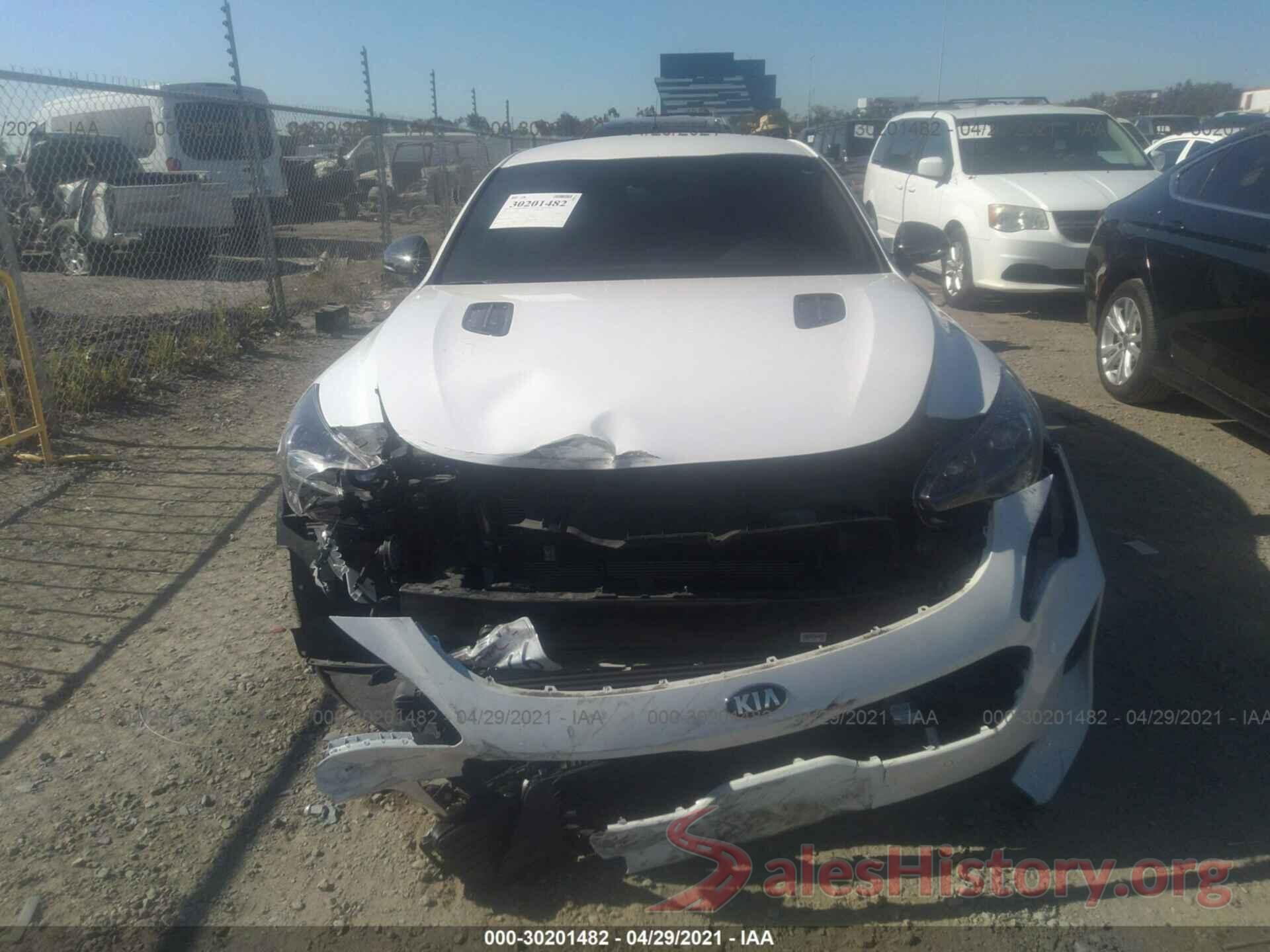 KNAE35LC1K6062391 2019 KIA STINGER