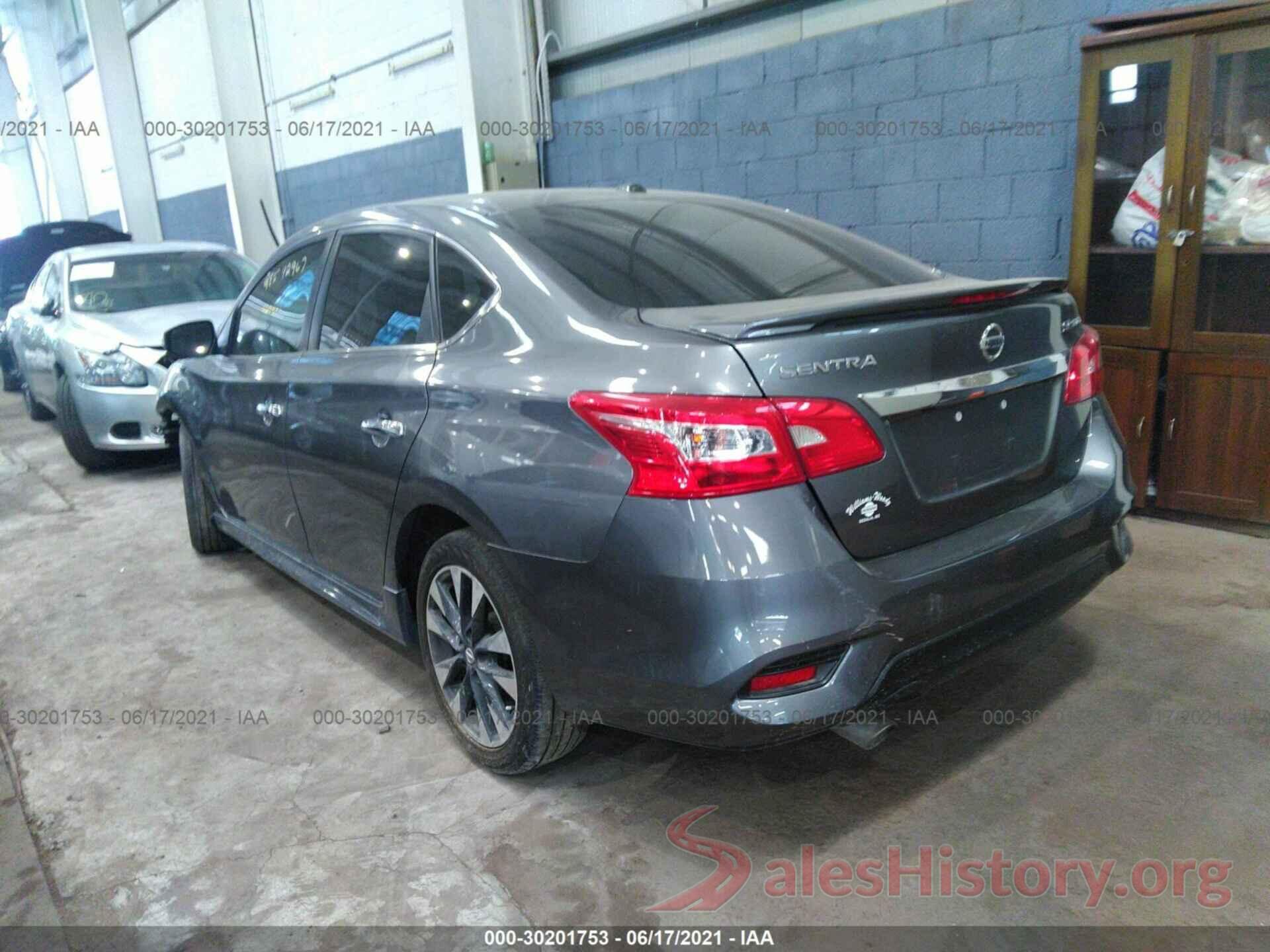 3N1CB7AP000207825 2019 NISSAN SENTRA