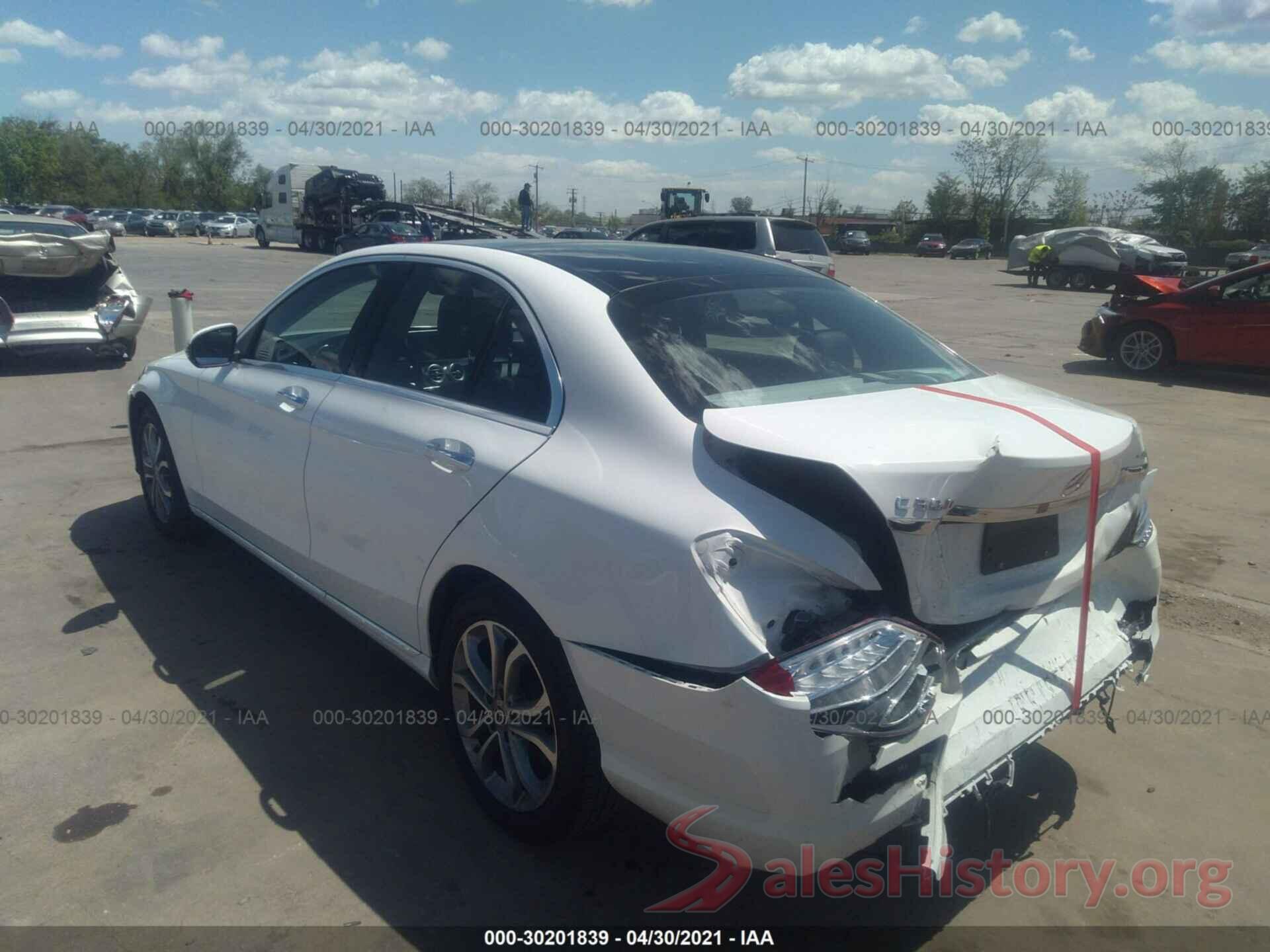 55SWF4KB6HU215716 2017 MERCEDES-BENZ C-CLASS