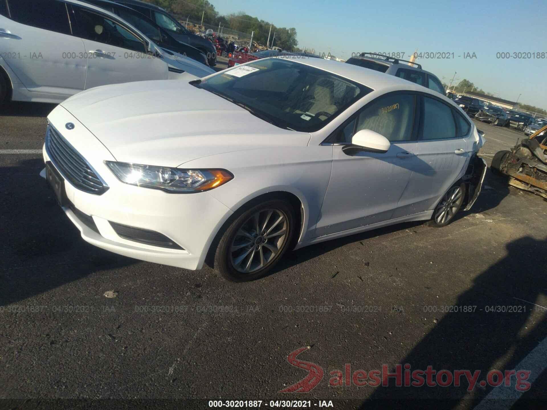 3FA6P0HD5HR260117 2017 FORD FUSION